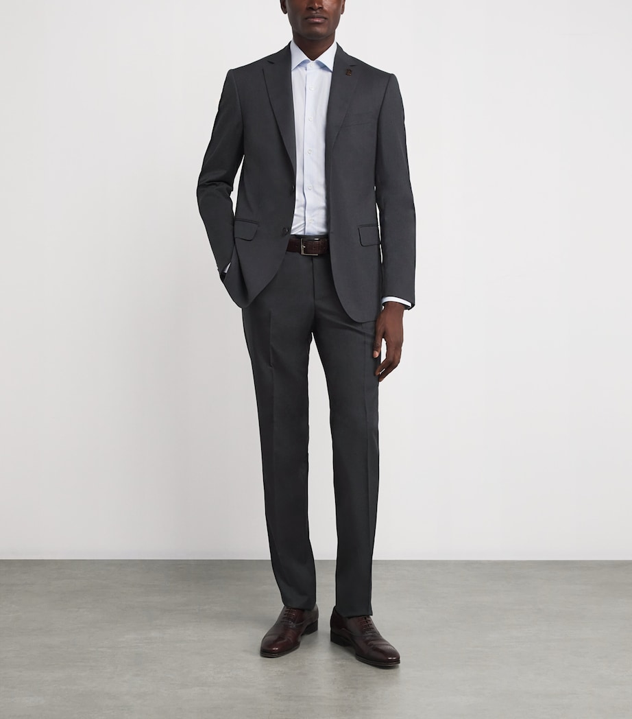 Wool Vicenza 2-Piece Suit 31DARK GREY Image 2