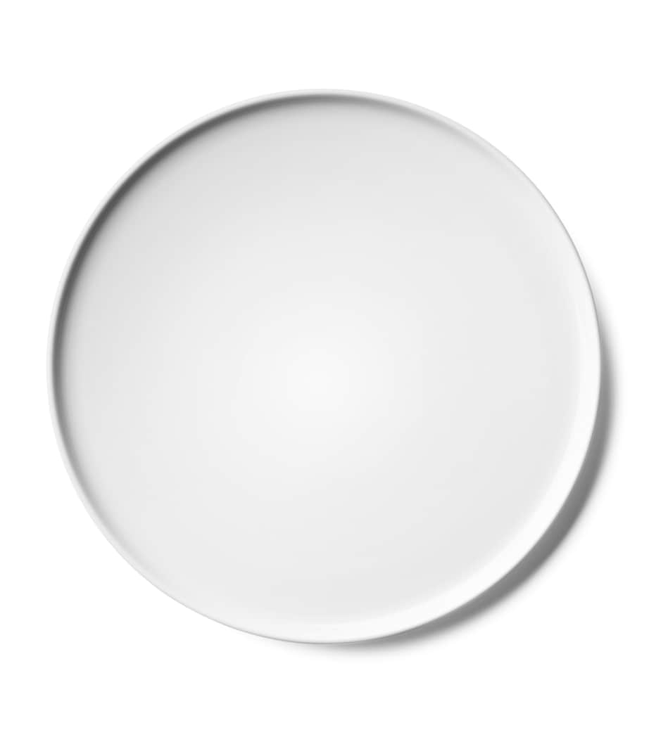 Set of 2 Porcelain Collective Dinner Plates (26cm) WHITE Image 2