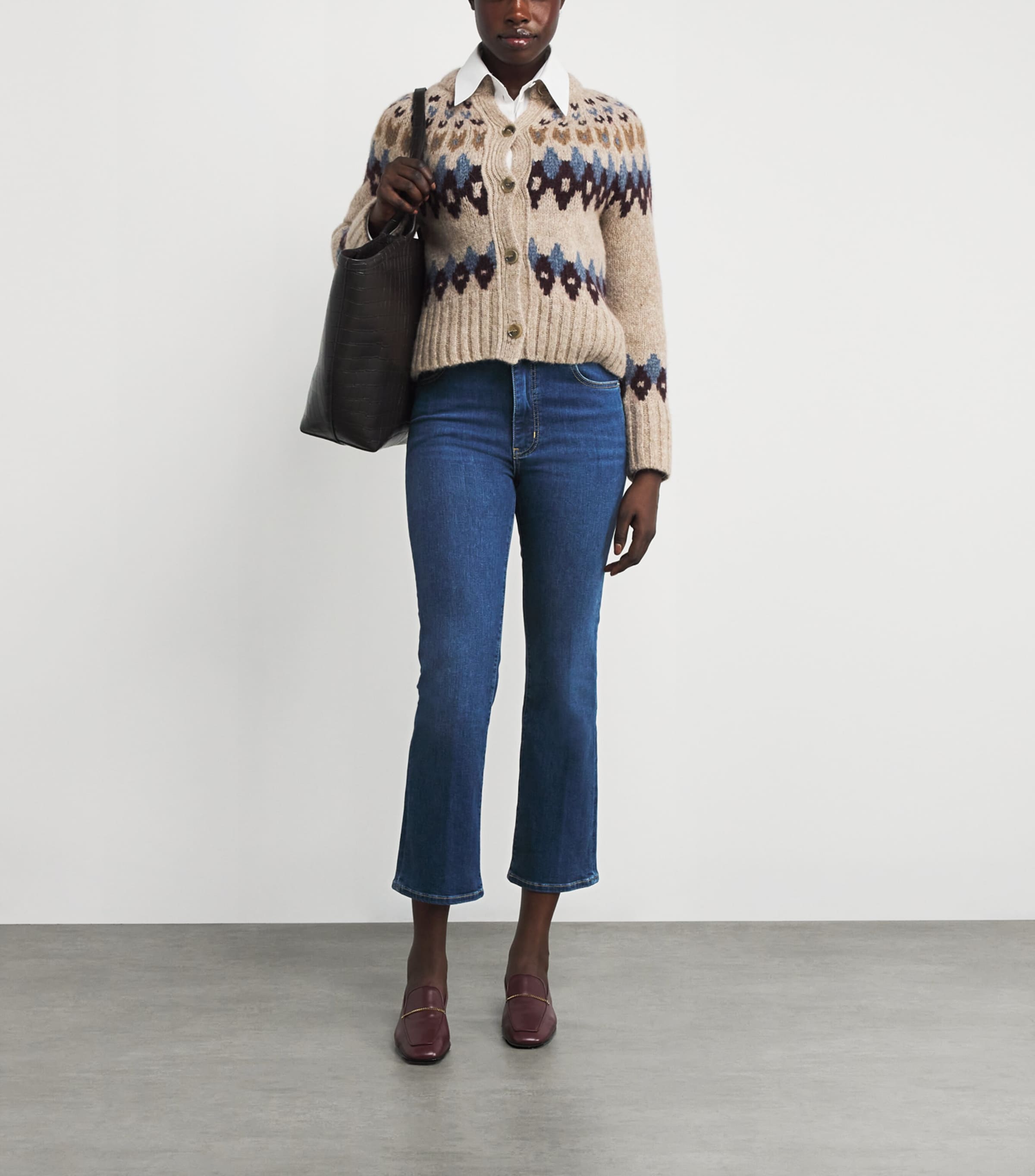 The Reboot Crop Bootcut Jeans FEMMA Image 2