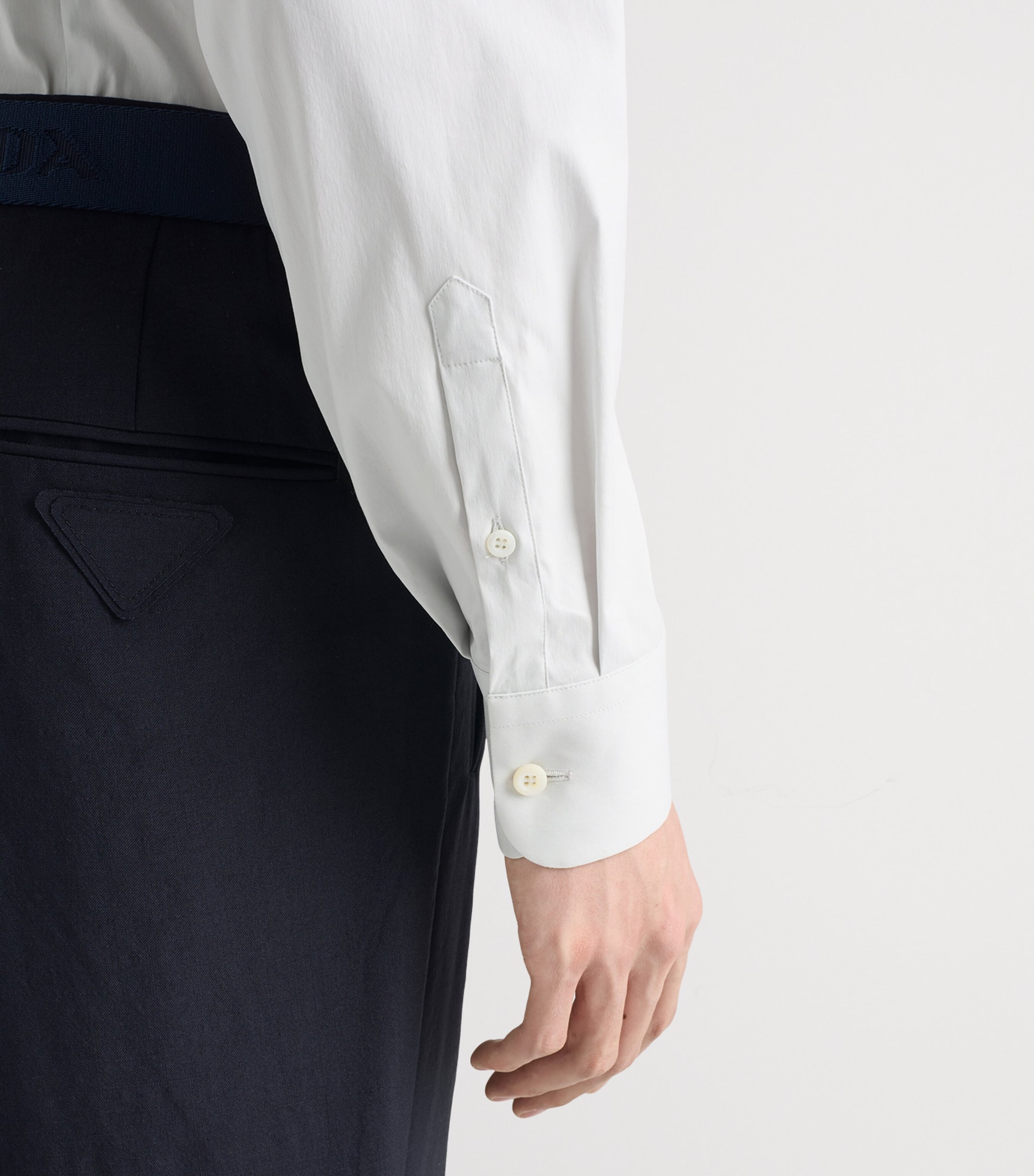 Stretch-Cotton Shirt F0082 Image 3