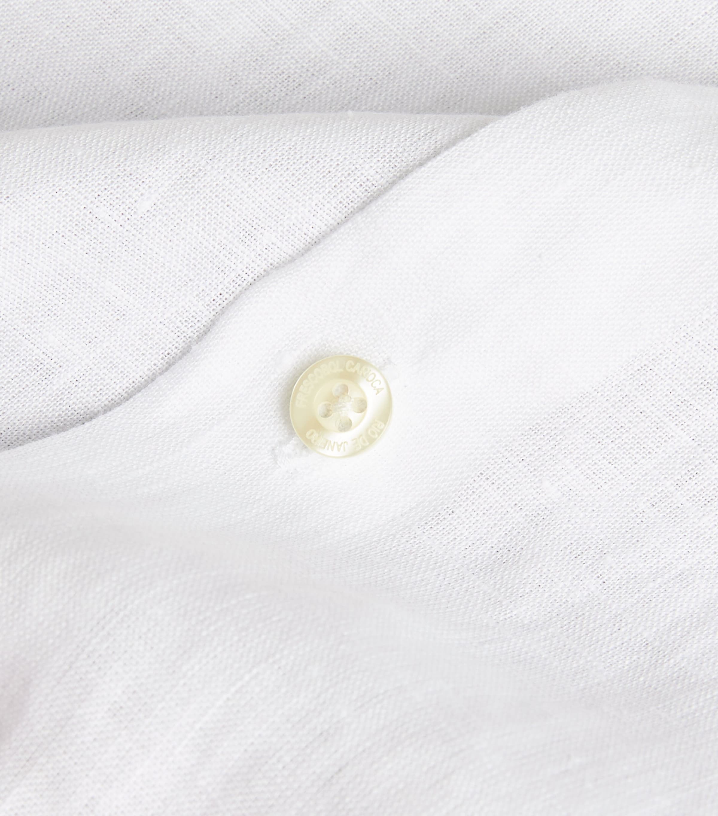 Linen Antonio Shirt WHITE Image 5