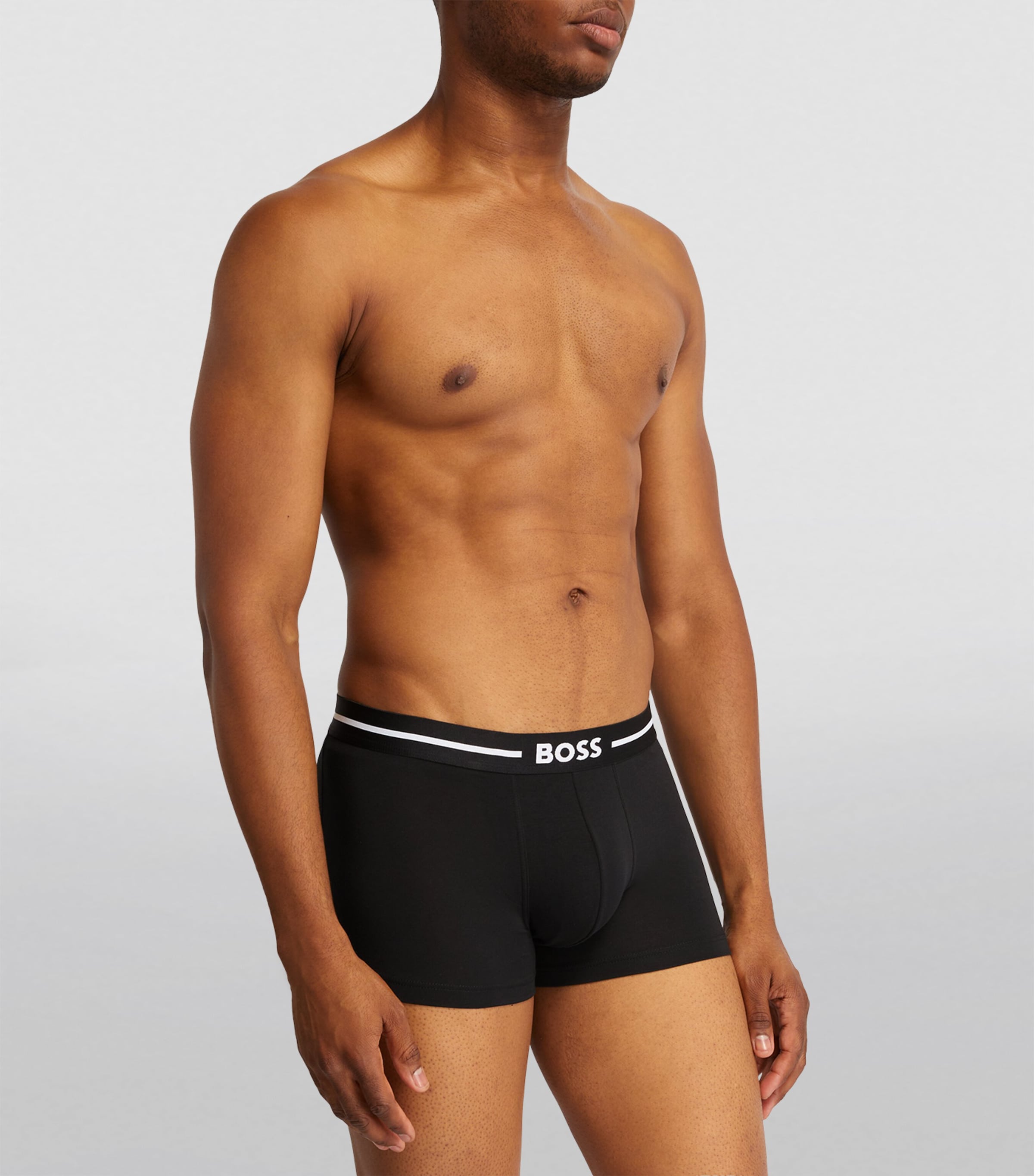 Logo Trunks (Pack of 3) 001/BLACK Image 2
