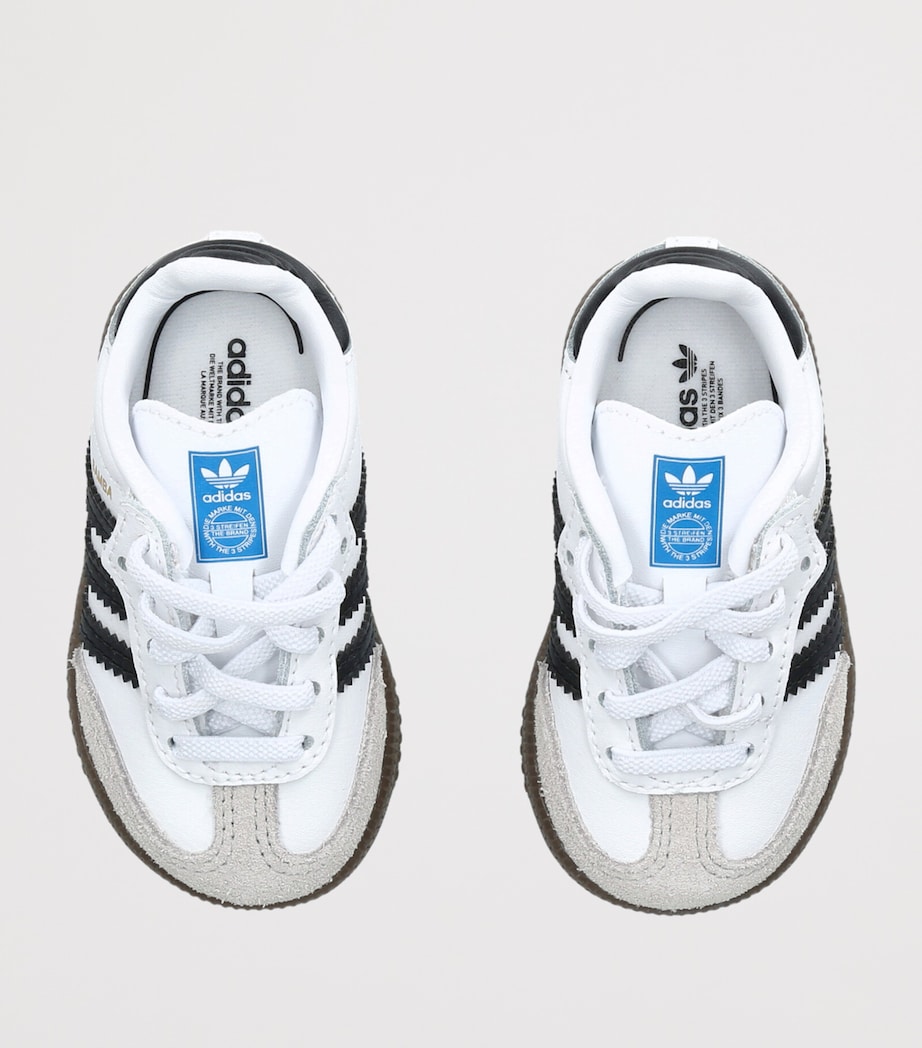 adidas Kids Leather Samba OG Sneakers White/blk Image 4