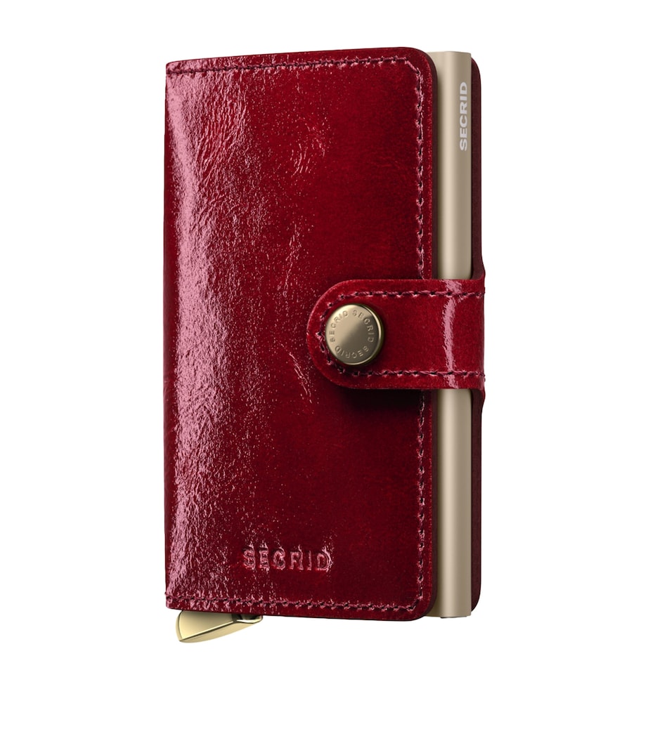 Leather Miniwallet RED Image 1