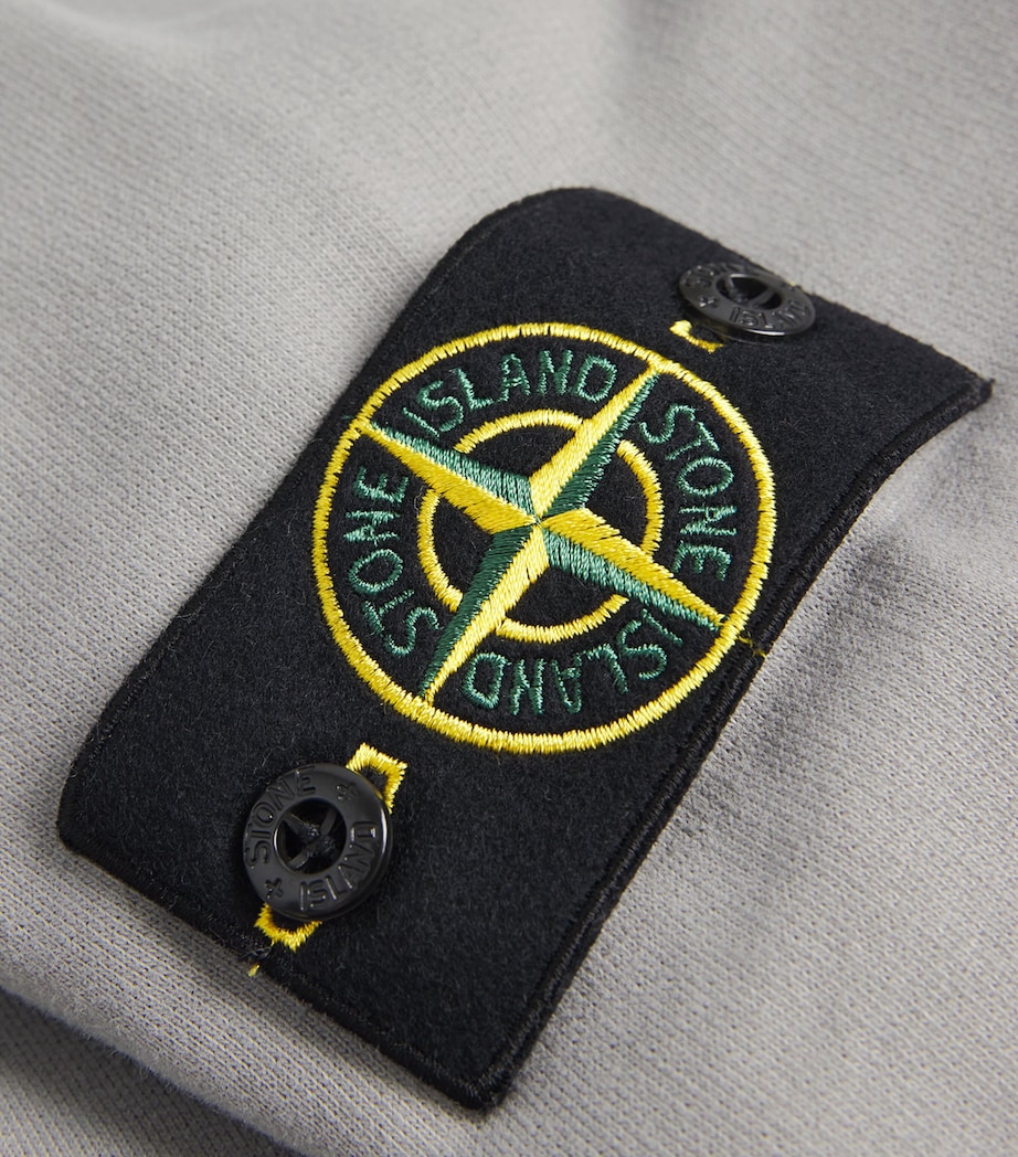 Cotton Half-Zip Sweatshirt V006B Image 5