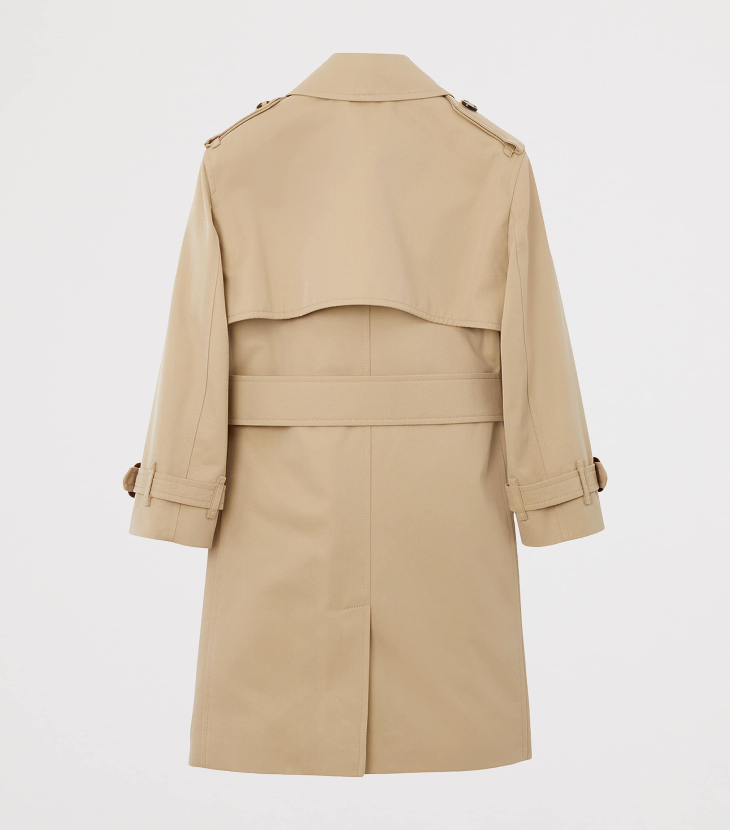 Gabardine Trench Coat (3-12 Years) HONEY Image 2