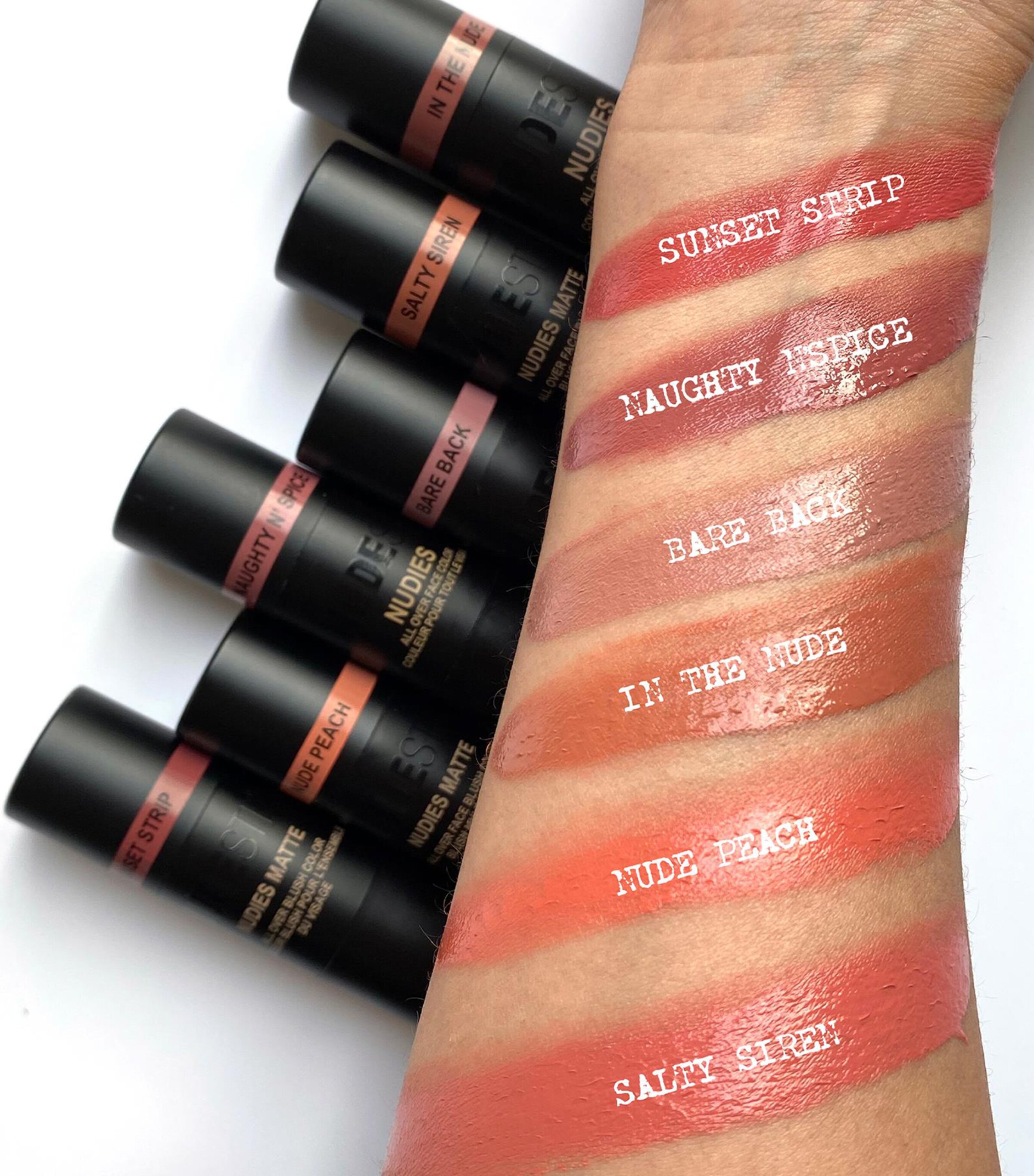 NUDESTIX Nudies Matte Blush Sunset Strip Image 7
