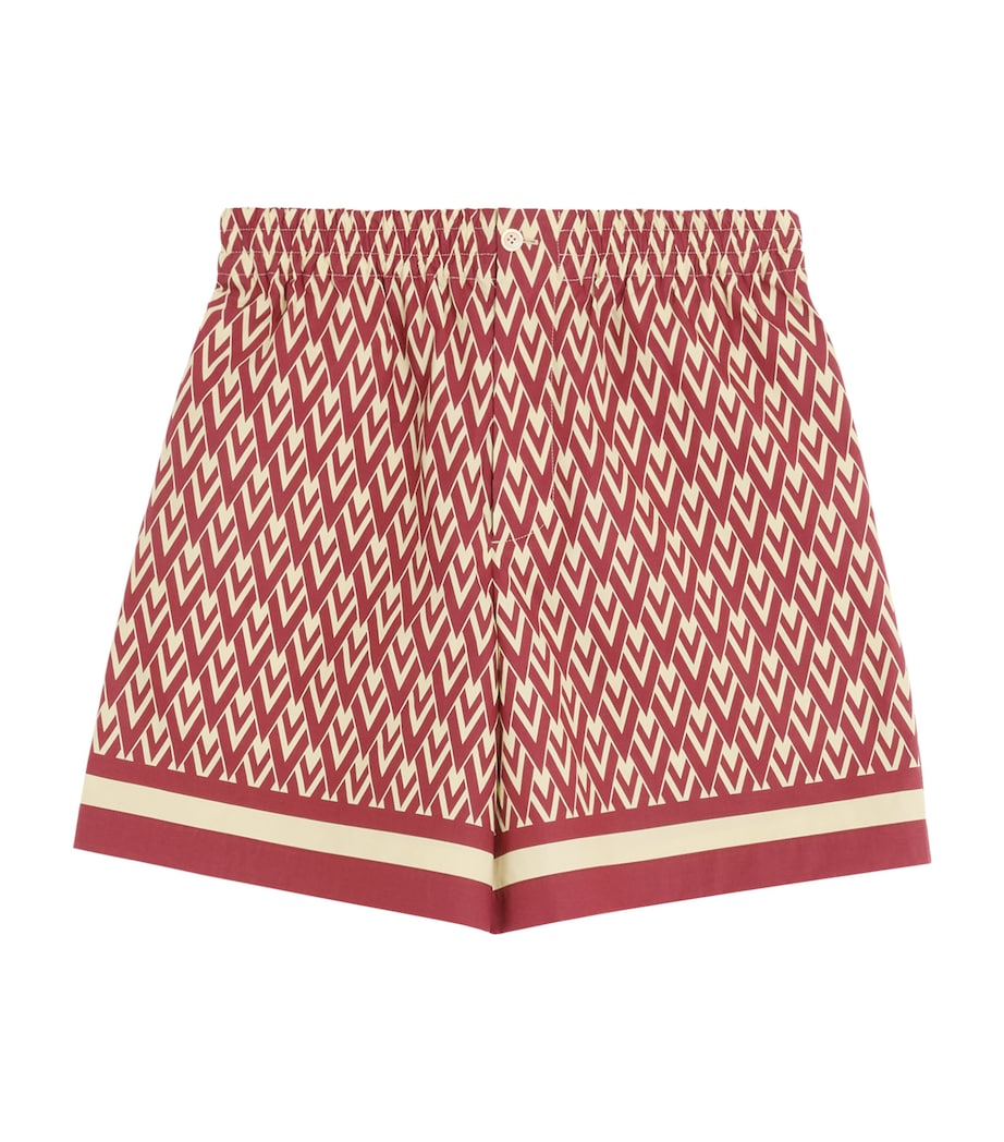 Valentino Garavani Mens Toute La V Bermuda Shorts Clt Image 1