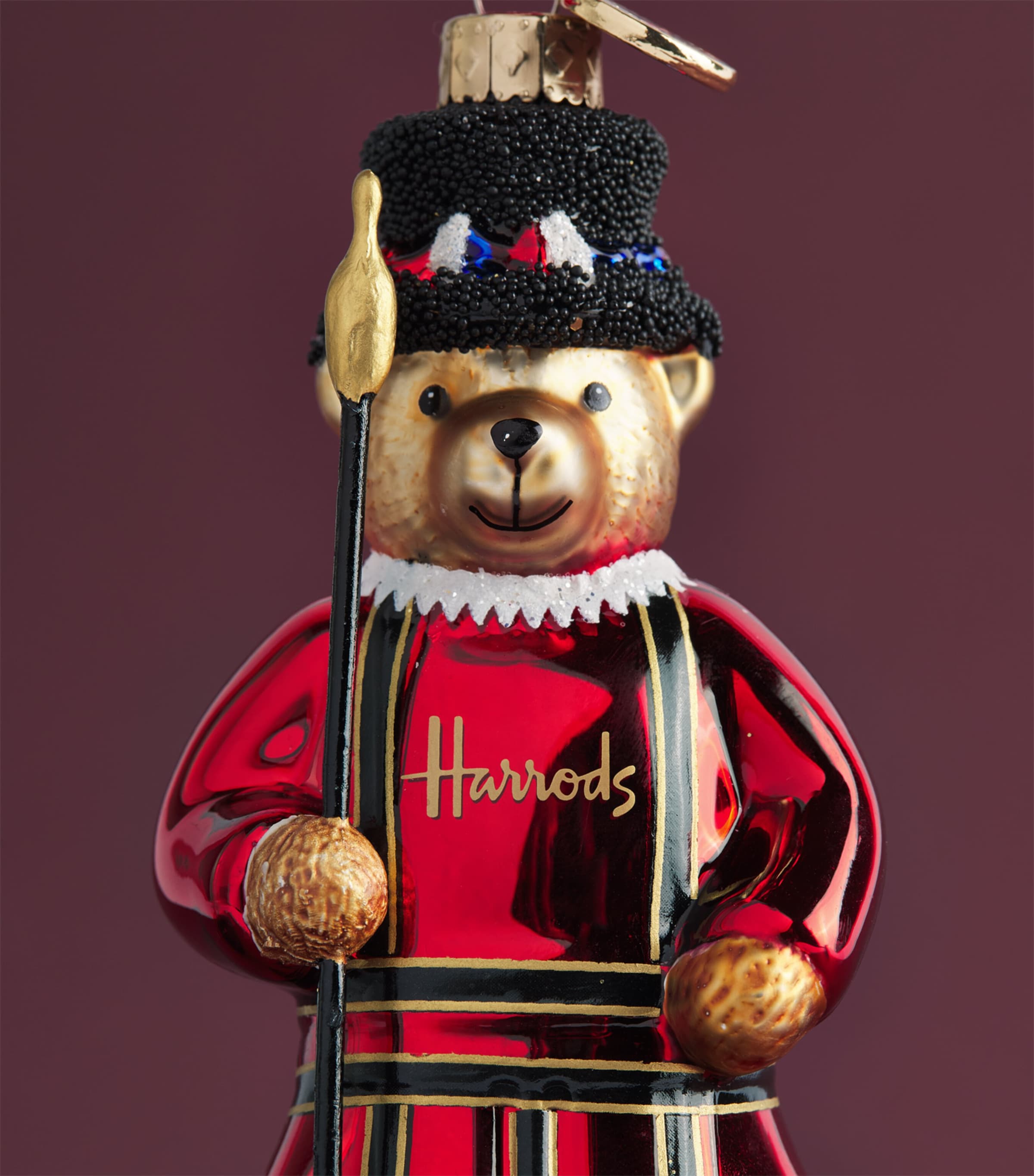 Harrods Harrods Beefeater Bear Tree Decoration Image 2
