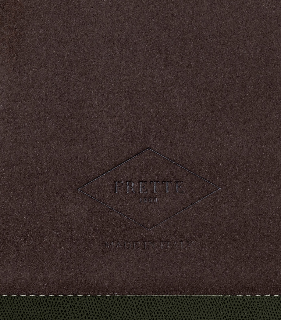 Frette Leather Otello Bed Tray Forest Green Image 4