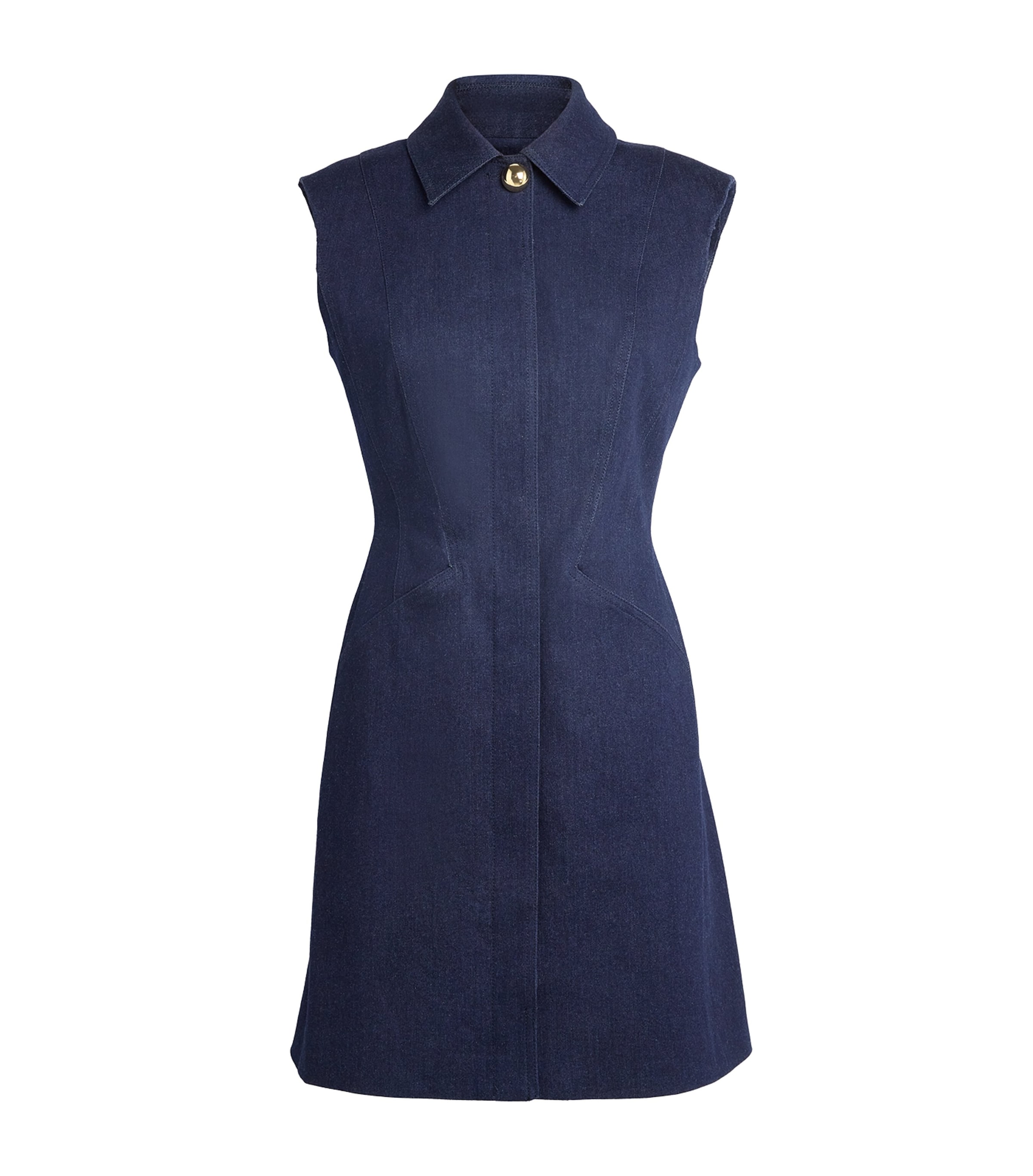 VERONICA BEARD SERINA DENIM MINI DRESS