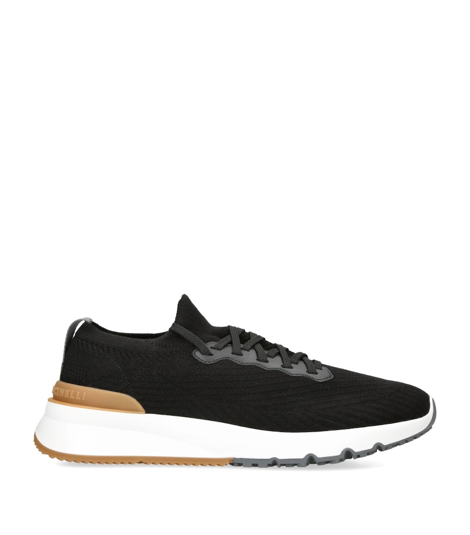 Knitted Sneakers BLACK Image 1