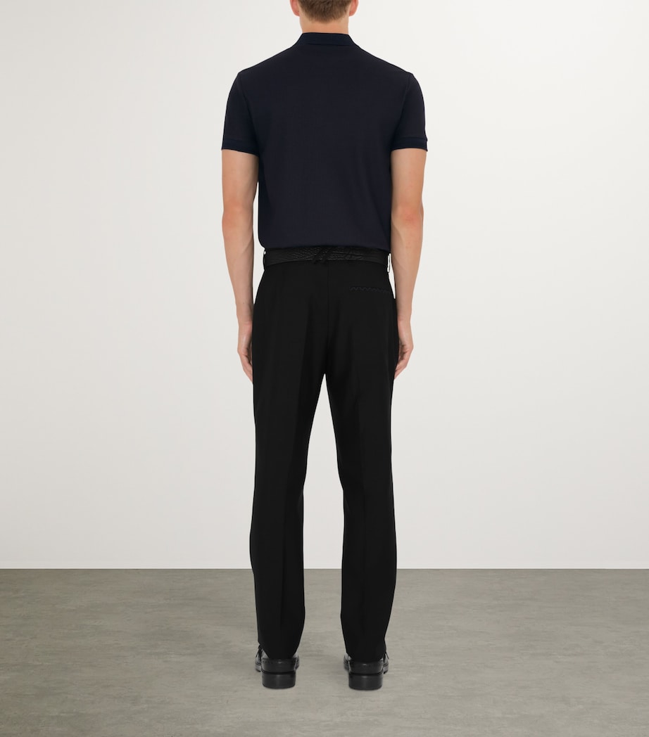 Cotton EKD Polo Shirt COAL BLUE Image 4