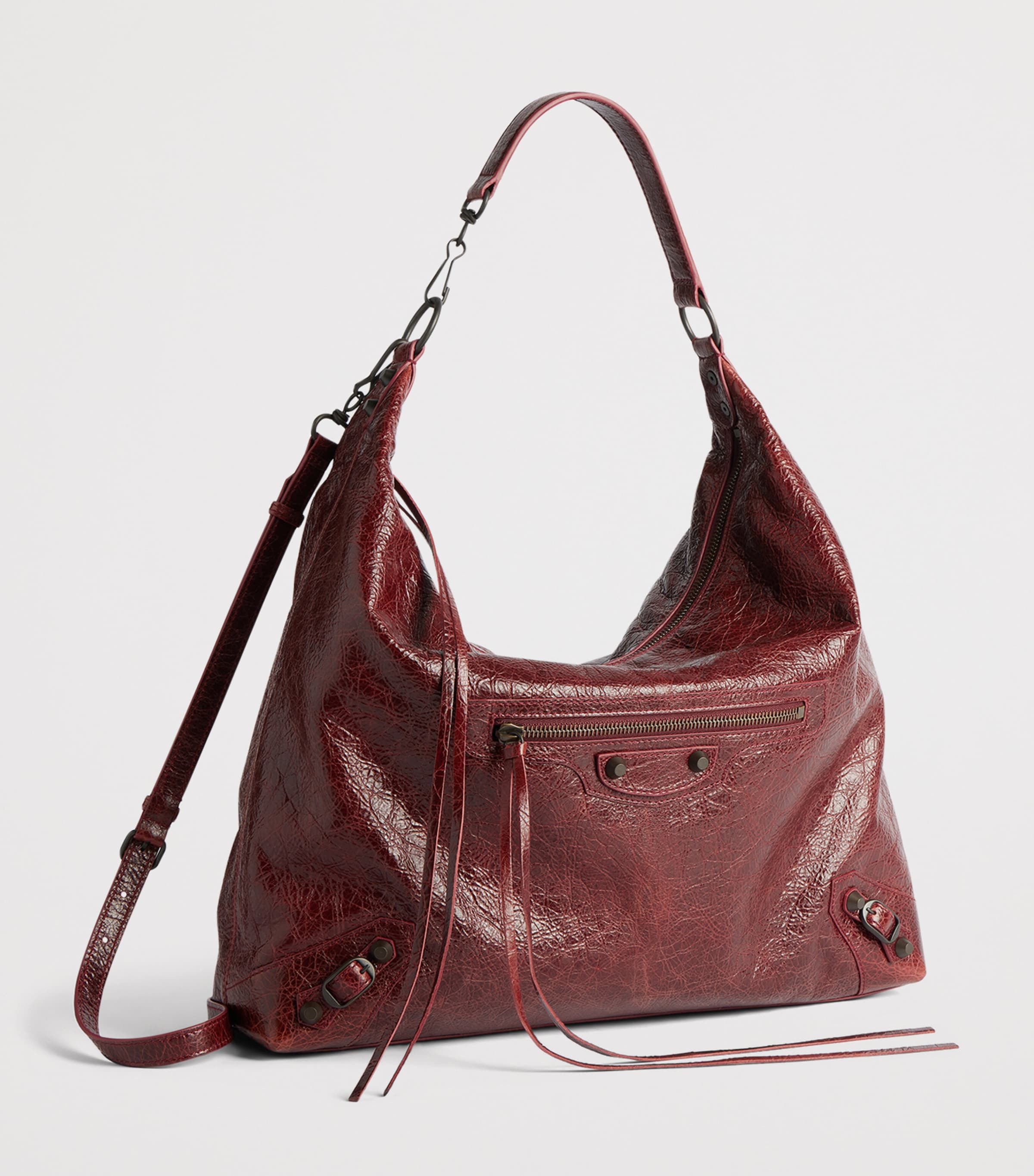 Balenciaga Medium Lambskin Le City Shoulder Bag Image 5