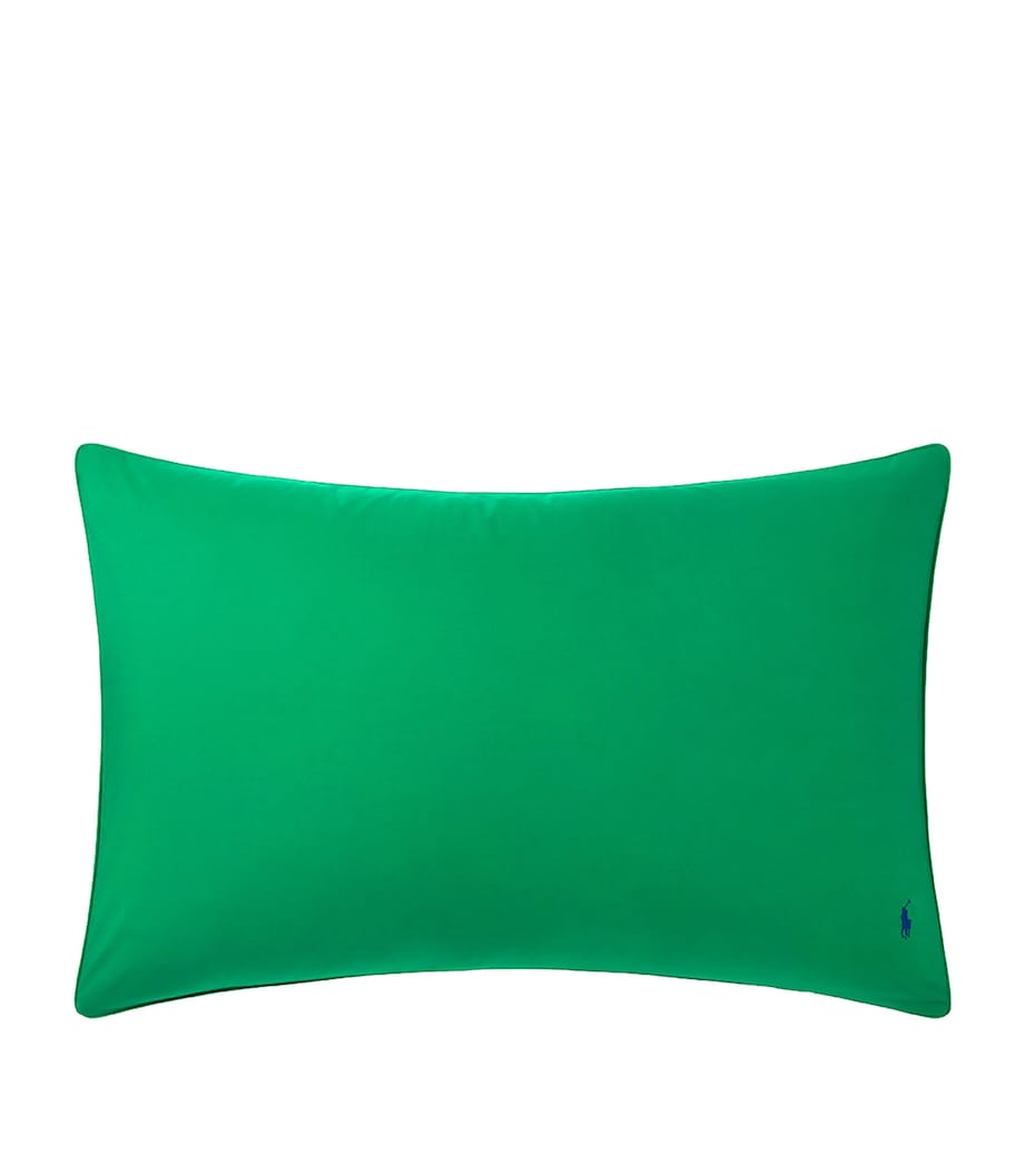 Ralph Lauren Home Cotton Pillowcase (50cm x 75cm) Billiard Image 2