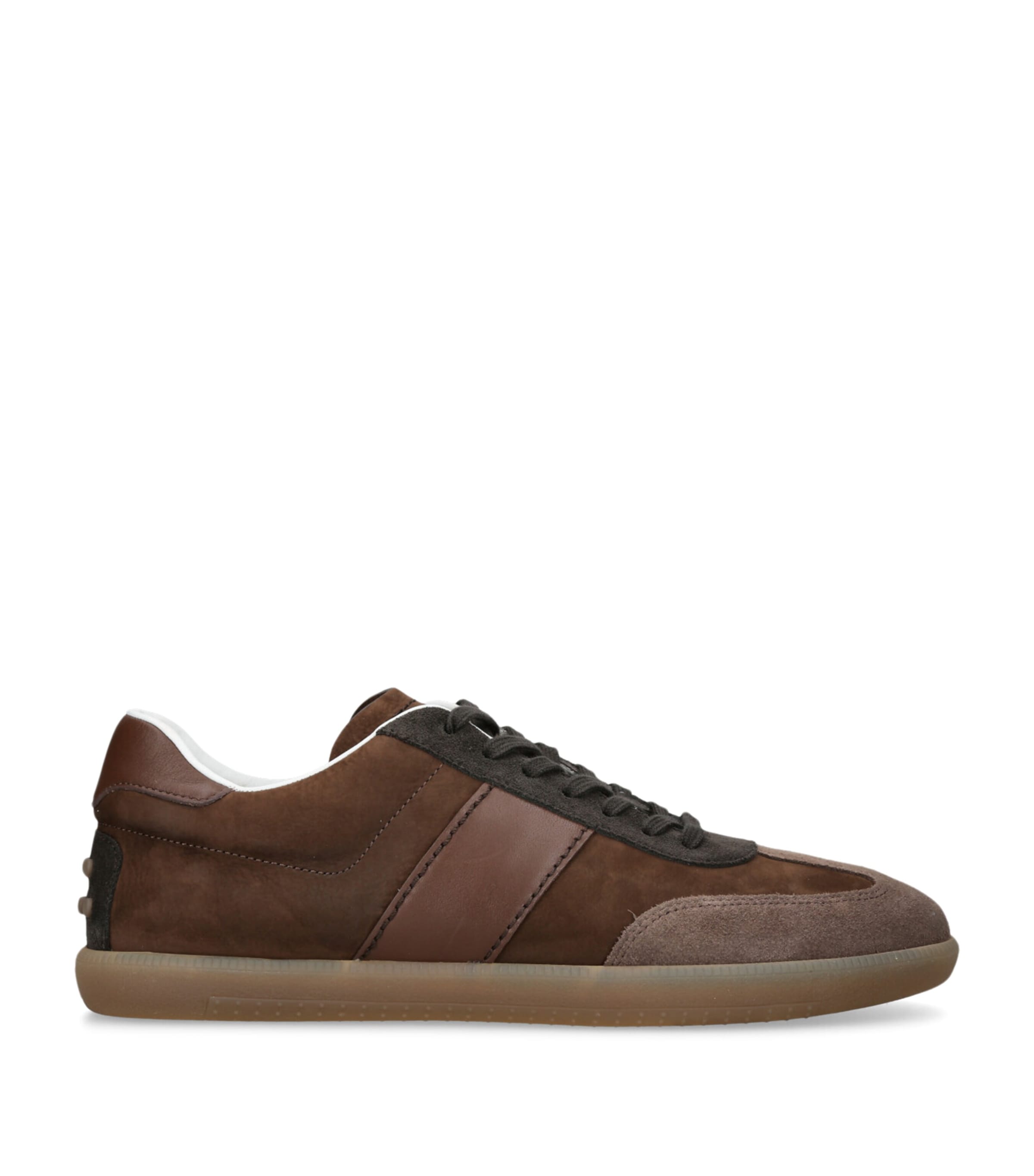 Tod's Suede Cassetta Leggera Sneakers Brown/oth Image 1