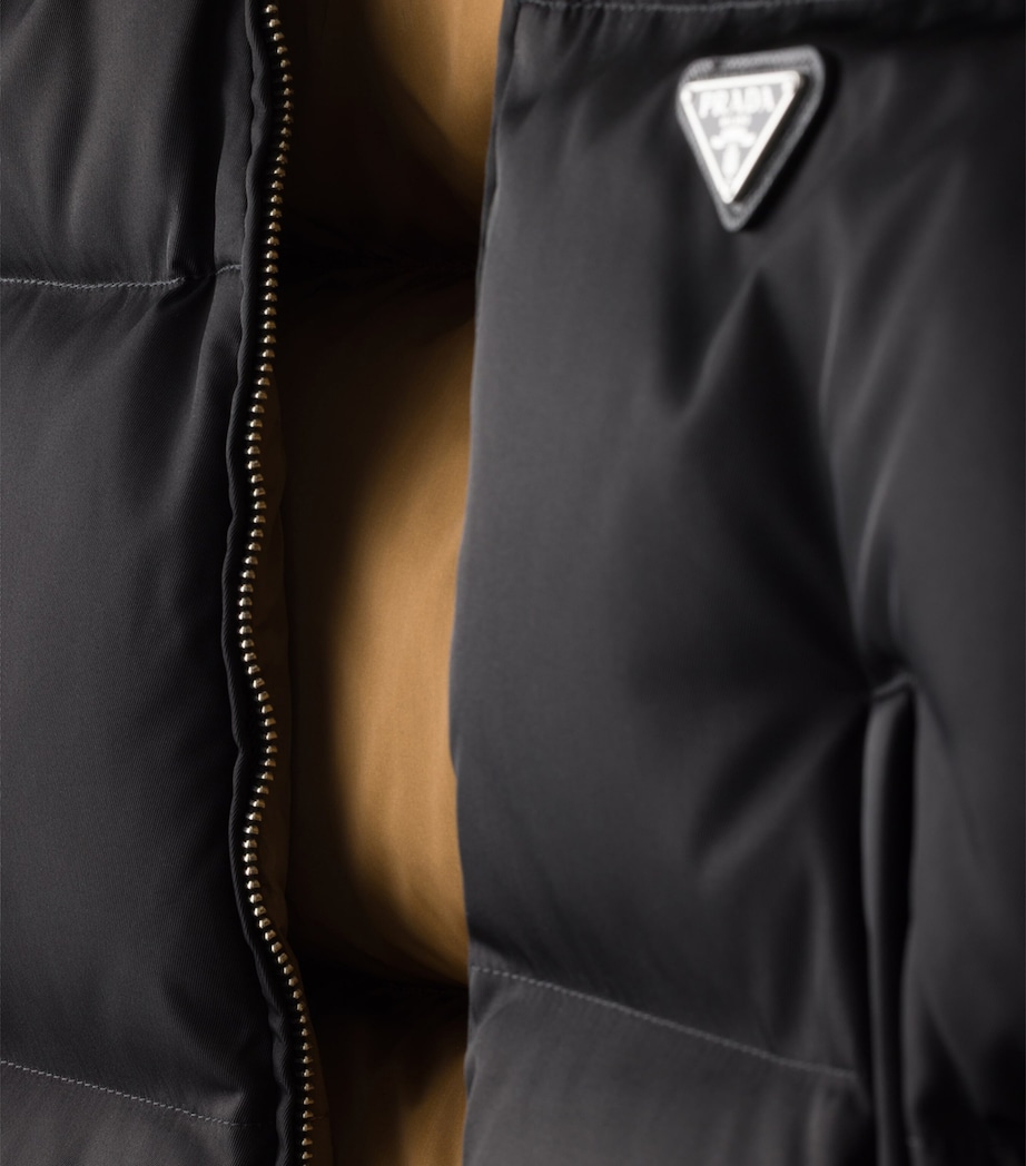 Re-Nylon Cropped Down Jacket F0002 Image 6