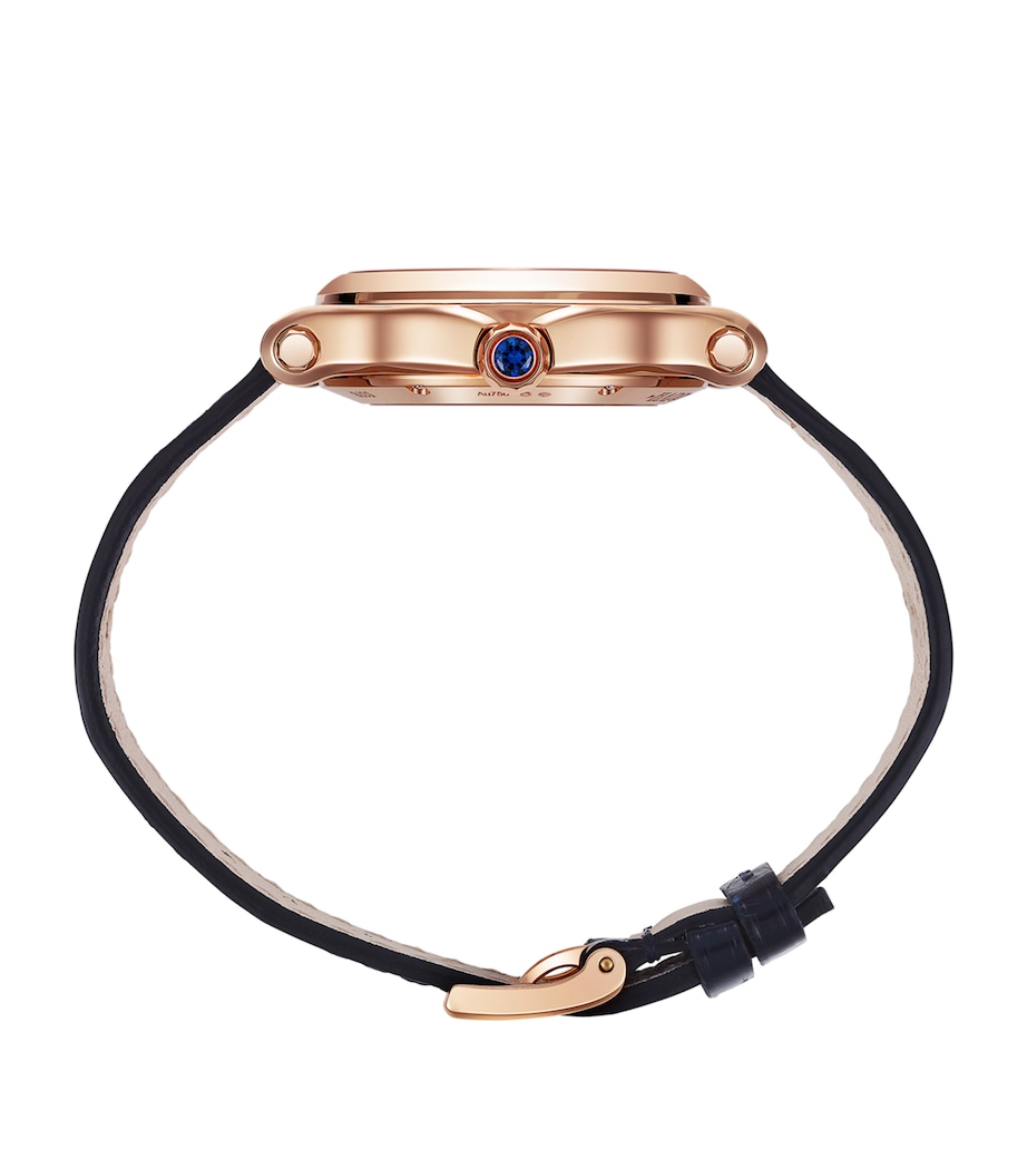 Rose Gold and Diamond Happy Sport Automatic Watch 33mm 18K ROSE GOLD Image 2