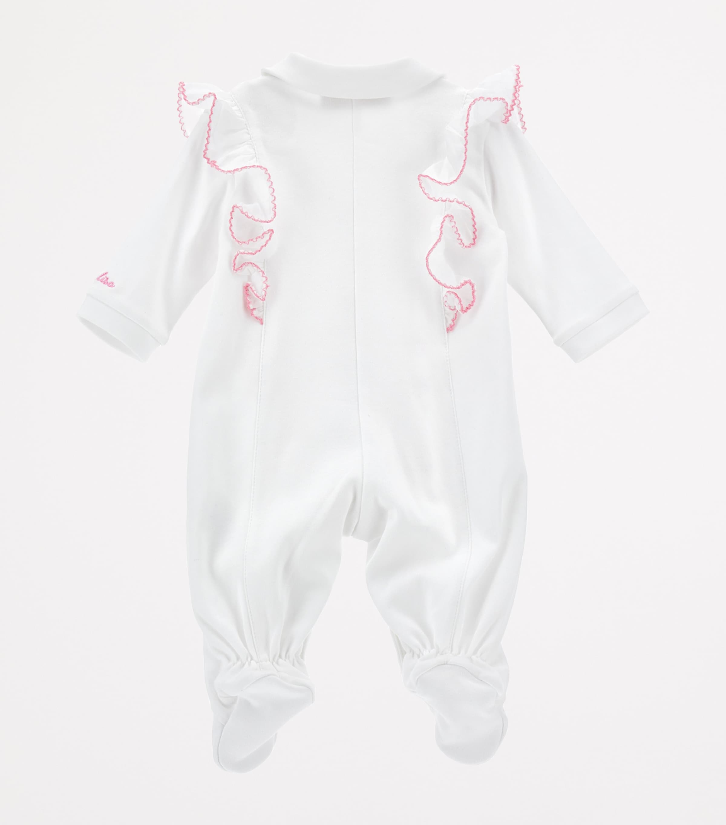 Cotton Floral All-In-One (1-9 Months) BIANCO+ROSAFAIRYTALE Image 2