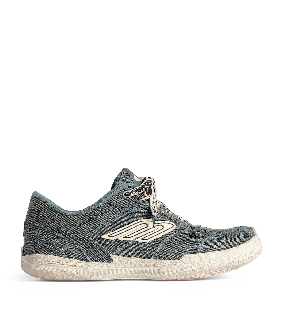 Balenciaga Denim Hamptons Sneakers Image 1