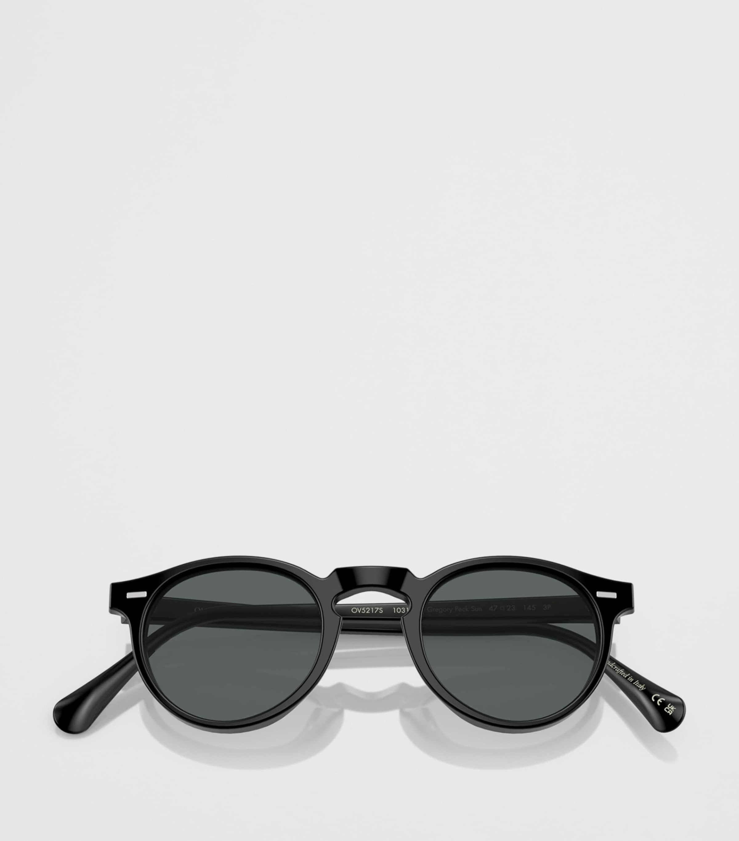 Oliver Peoples Gregory Peck Phantos Sunglasses Black Image 5