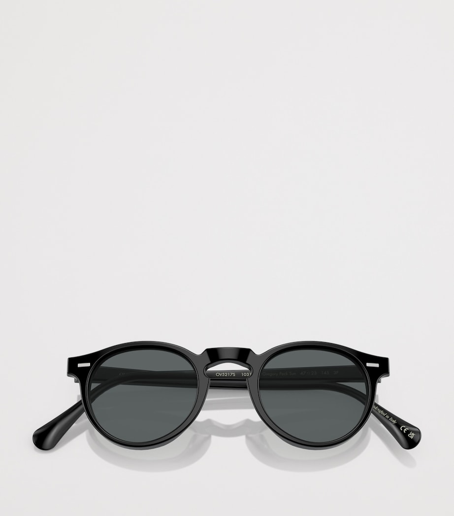 Oliver Peoples Gregory Peck Phantos Sunglasses Black Image 5