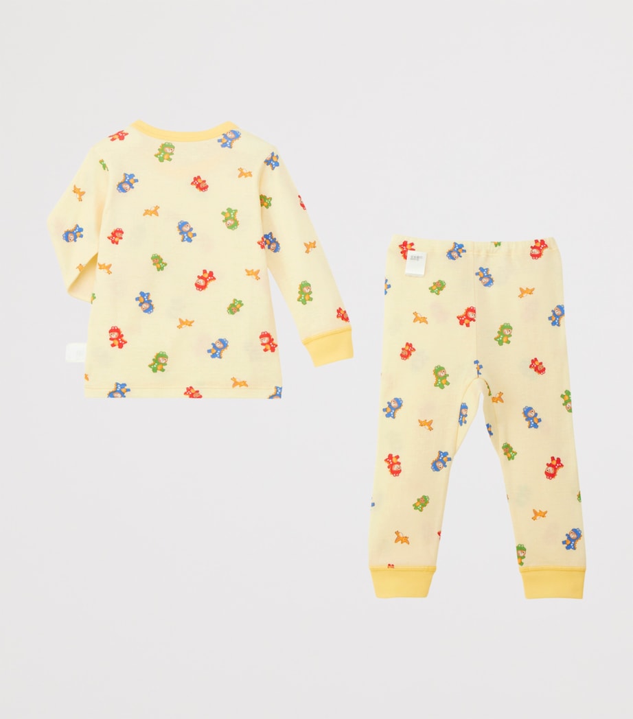 Cotton Printed Pyjama Set (2-9 Years) 4 Image 4