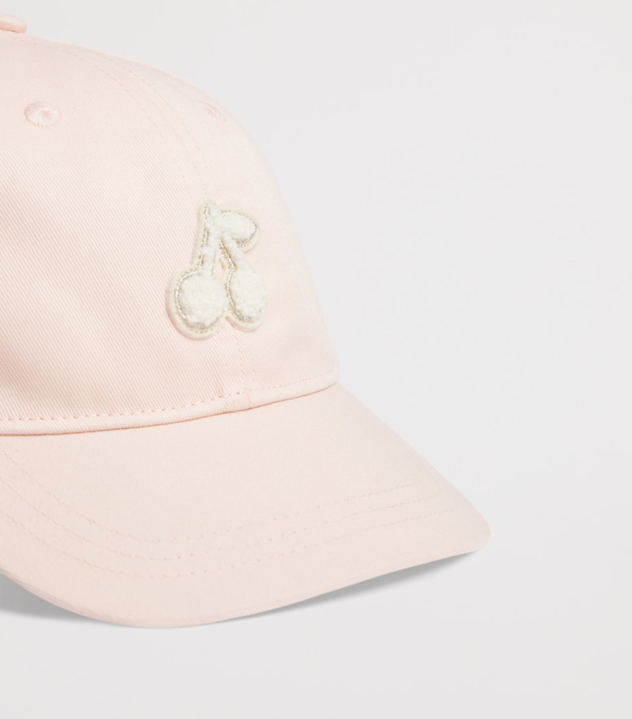 Bonpoint Cotton Lyna Baseball Cap Rose Poudre Image 3