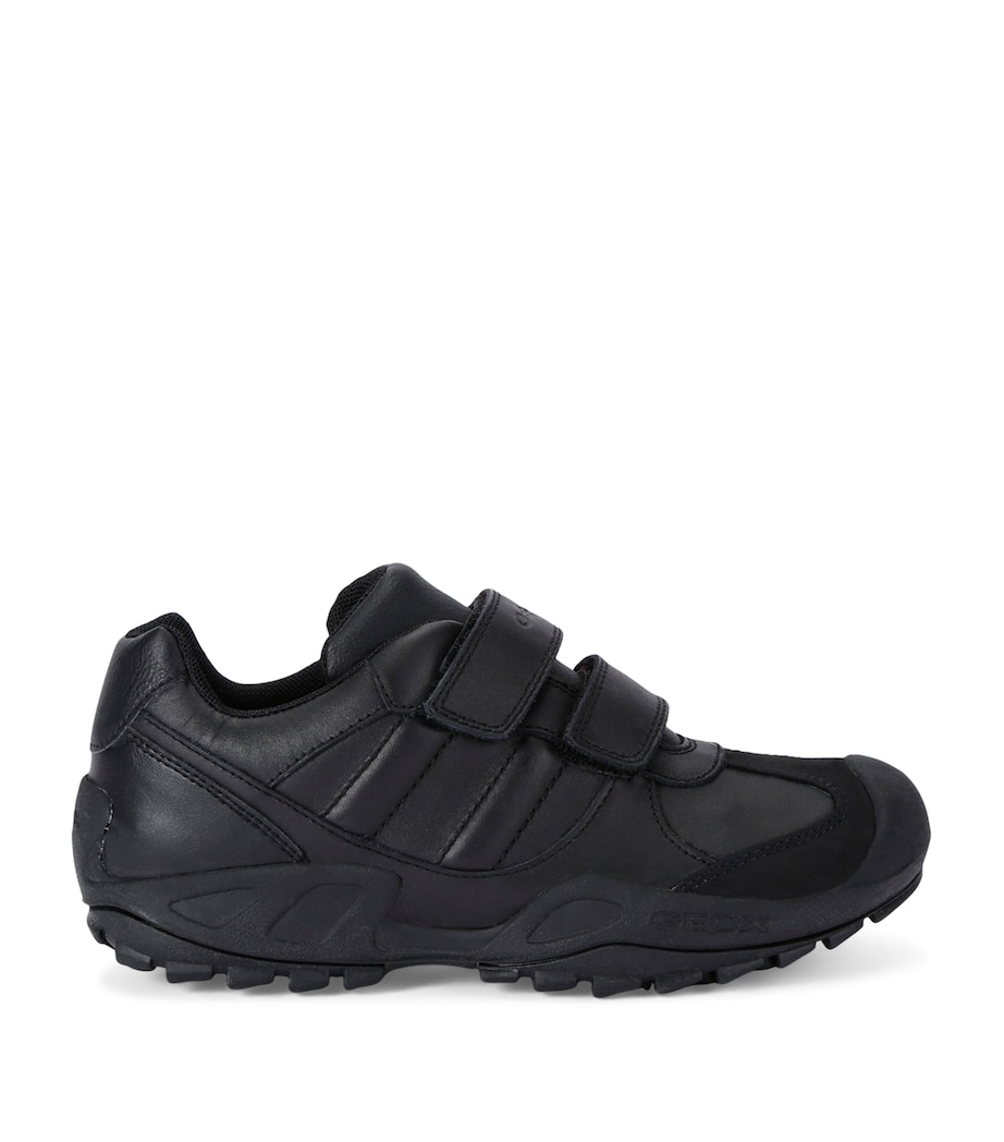 Geox Leather New Savage Sneakers Black Image 1