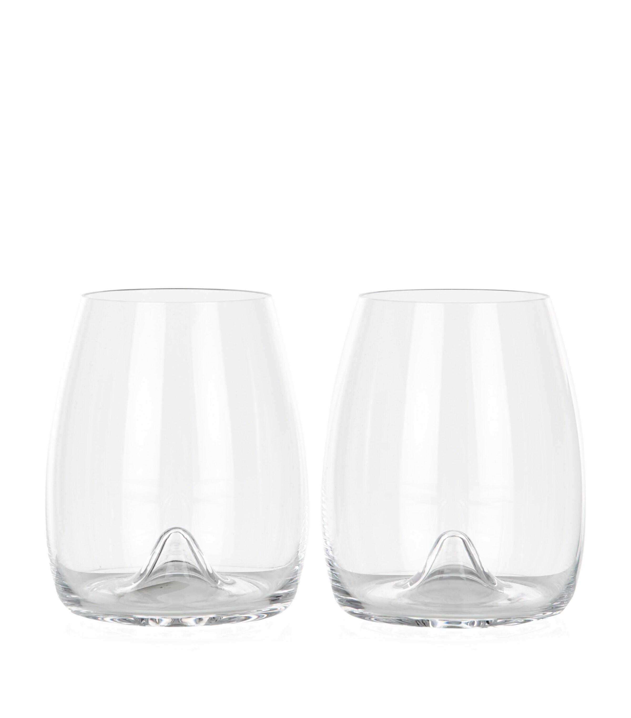 Shop Waterford Set Of 2 Elegance Stemless Wine Glasses