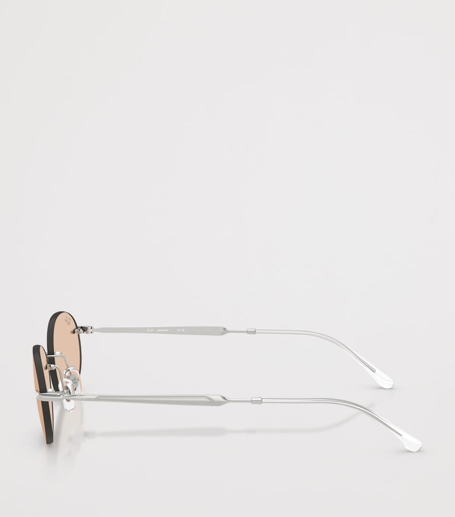 Ray-Ban RB3767 Metal Oval Sunglasses Image 3
