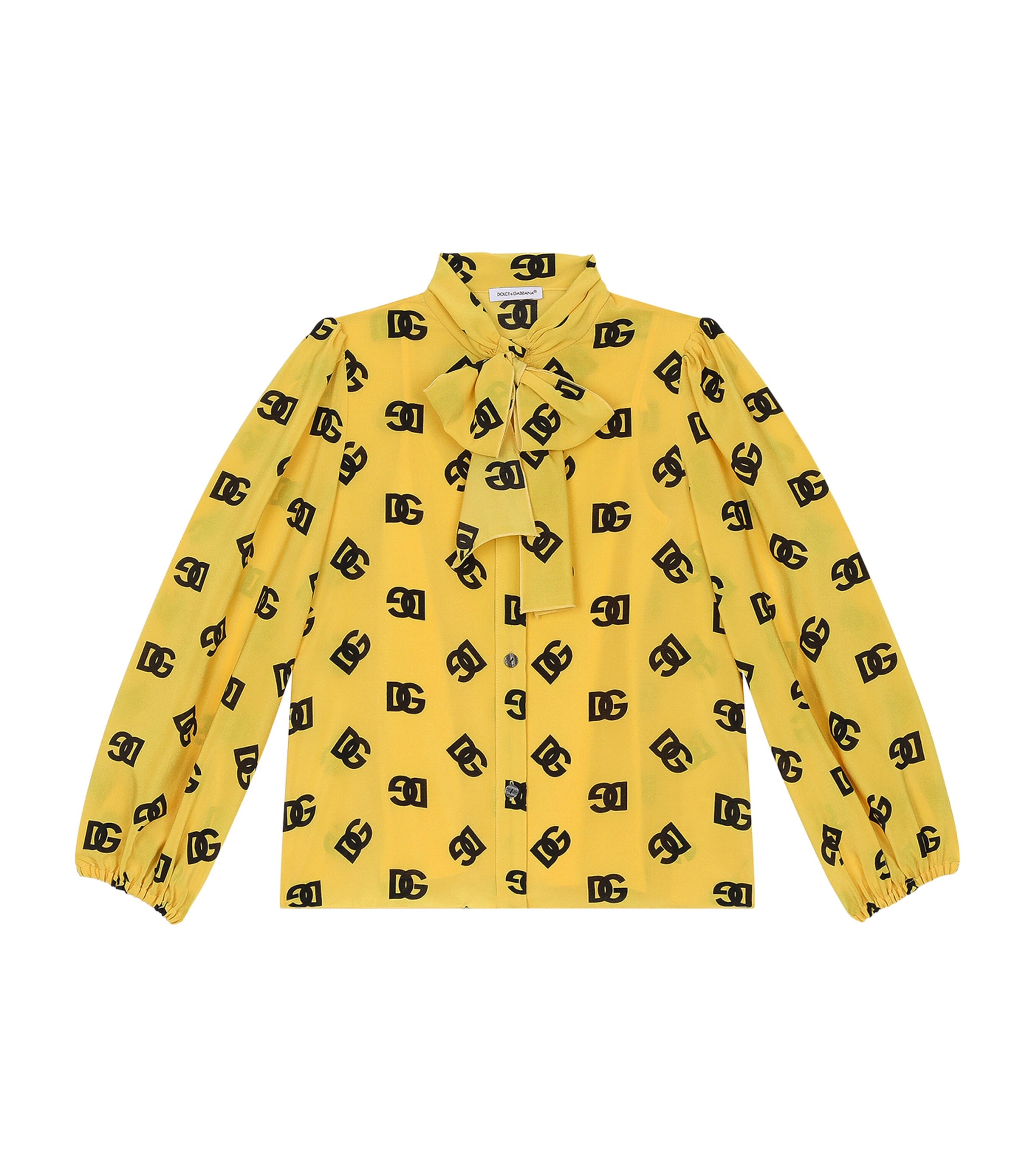 DOLCE & GABBANA LOGO PRINT SHIRT 