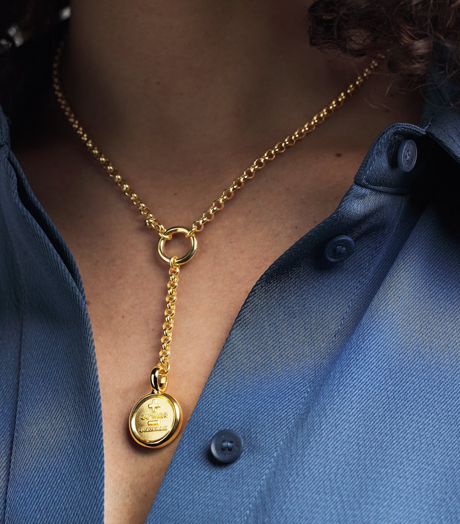 TILLY SVEAAS Gold-Plated Que Demain Necklace Gold Image 2