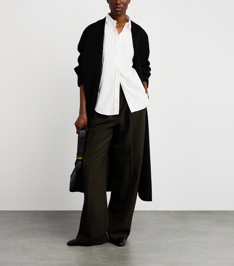 Cotton Oxford Shirt WHITE Image 2