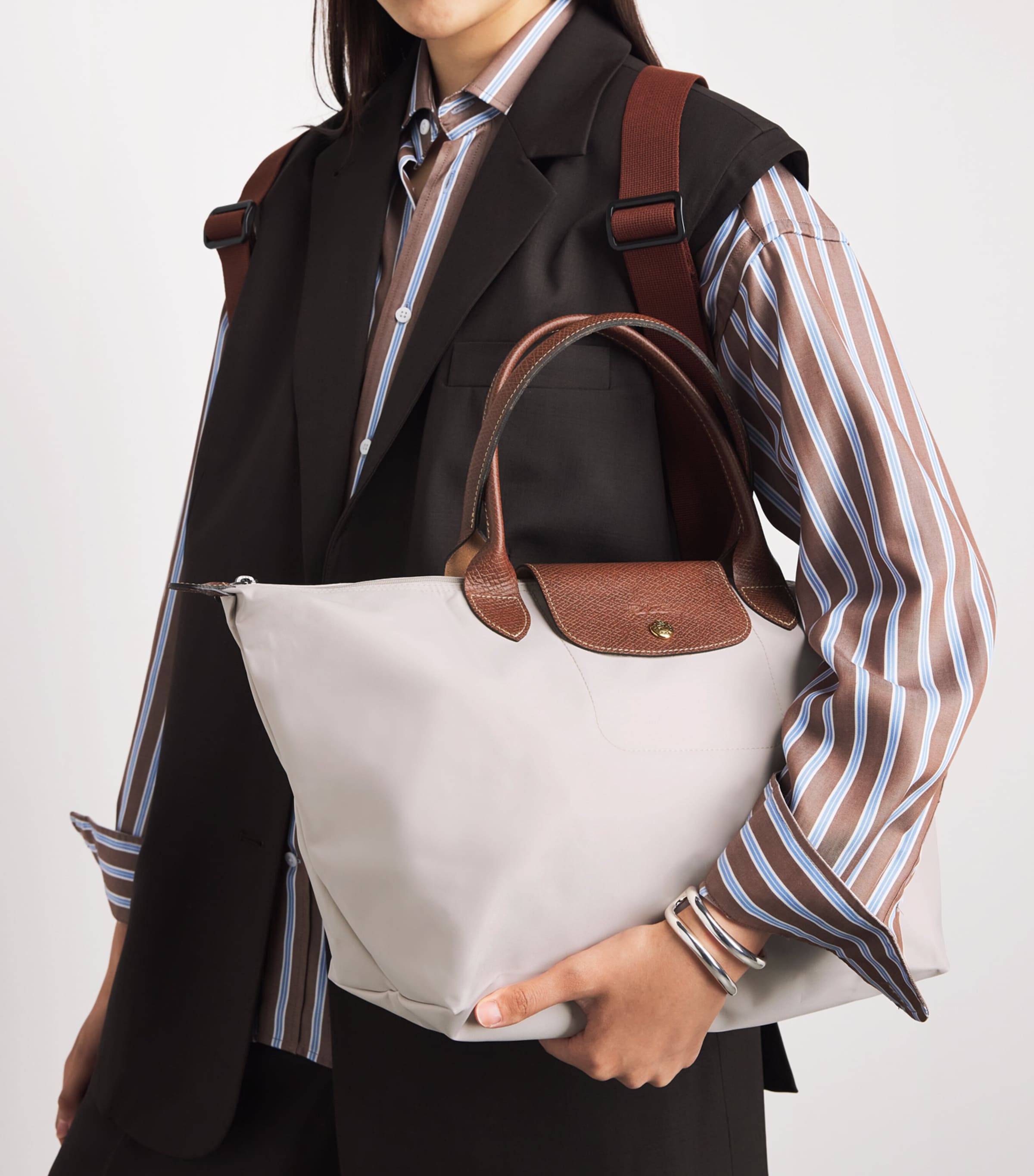 Longchamp Medium Le Pliage Original Handbag Papier Image 2