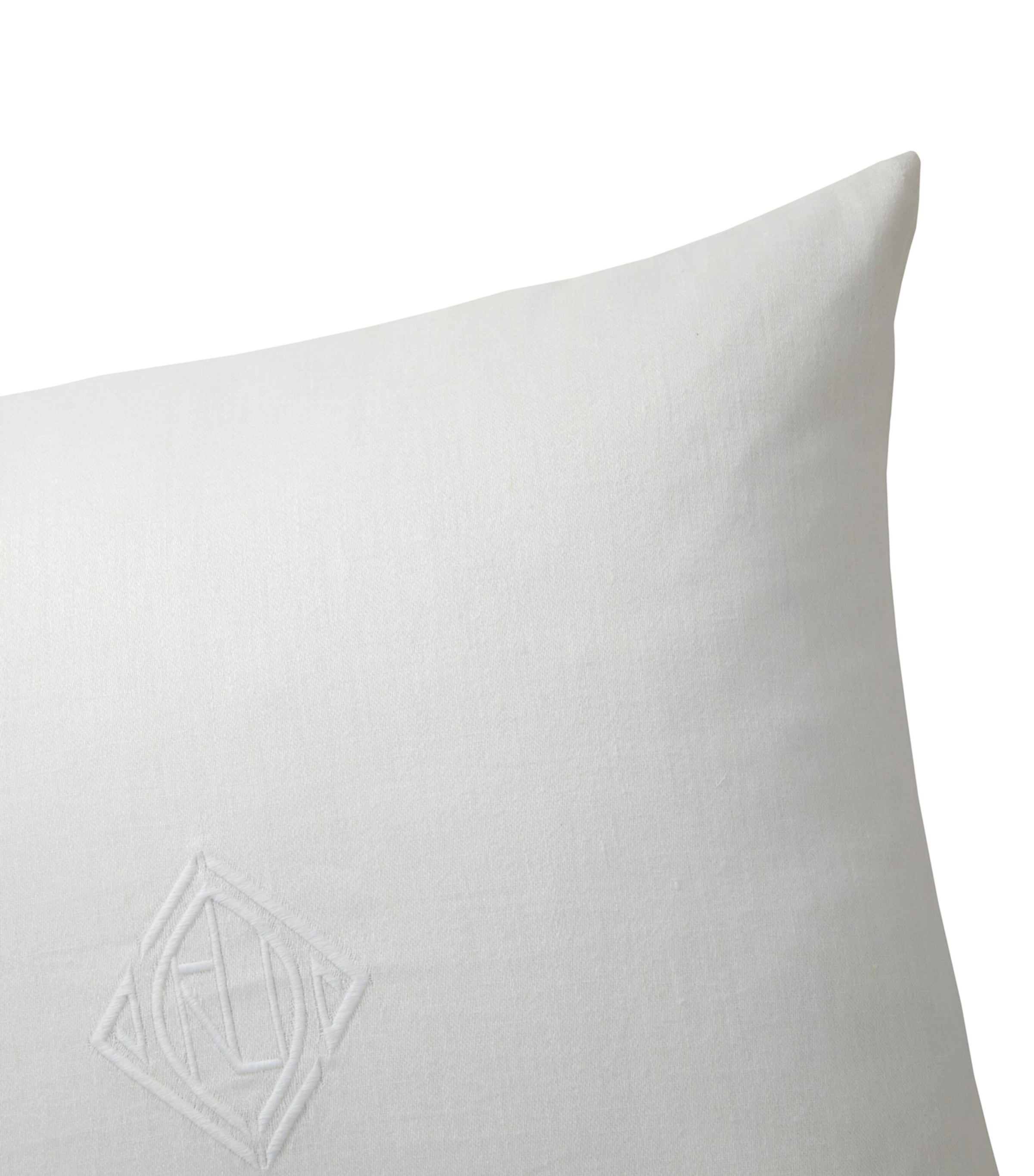 Ralph Lauren Home Penthouse Square Cushion Cover (50cm x 50cm) White Image 3