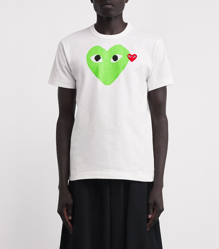 Heart Logo T-Shirt 3 - GREEN Image 3