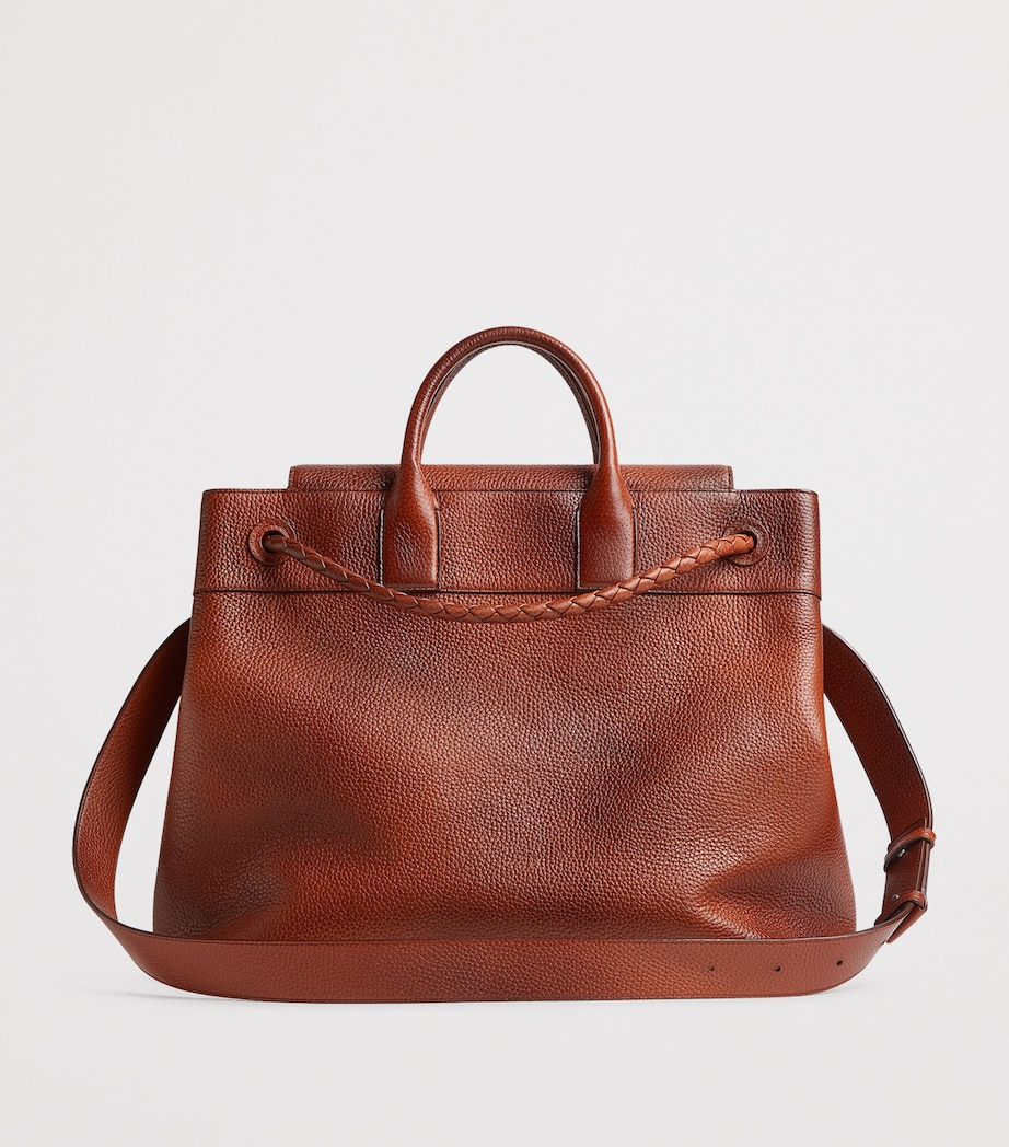 Small Calfskin Andiamo Voyager Holdall 9922 Image 5