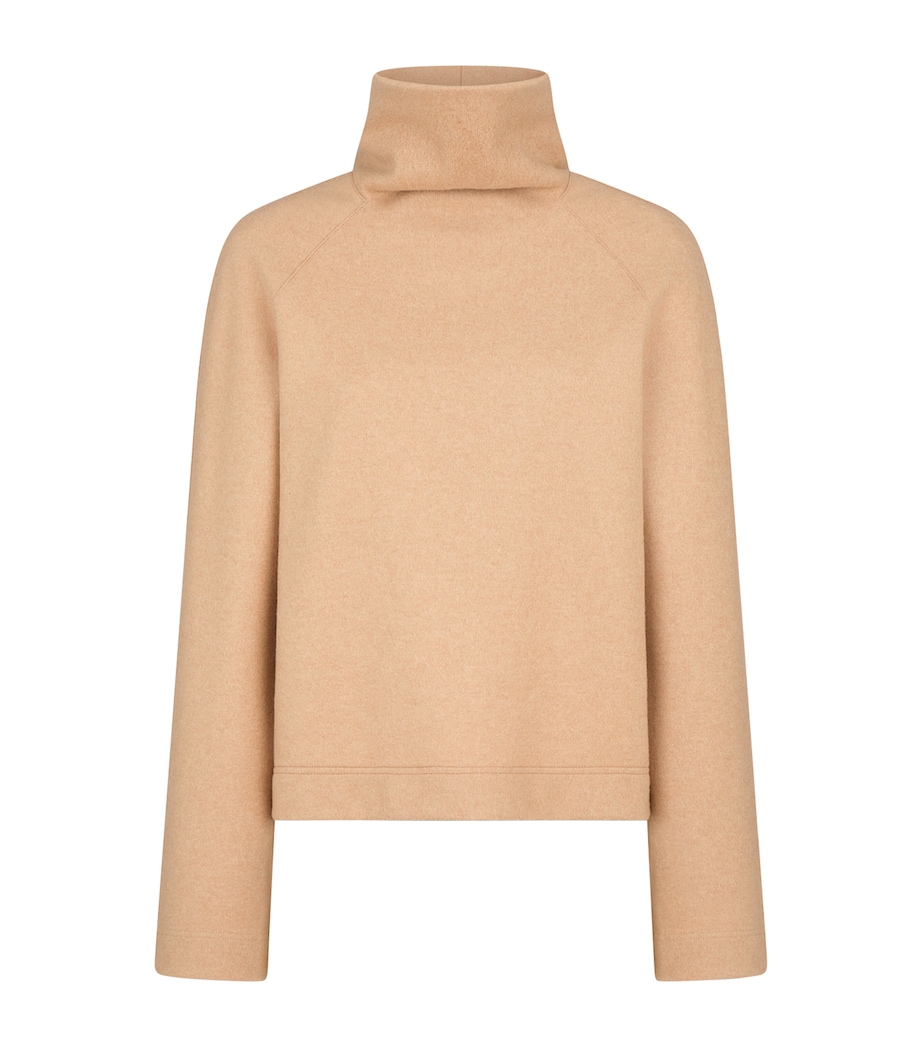 TOM FORD Womens Cashmere Rollneck T-Shirt Jcm Image 1