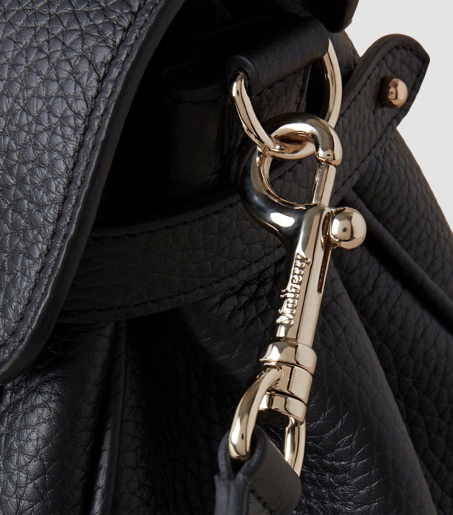 Leather Alexa Cross-Body Bag BLACK Image 5