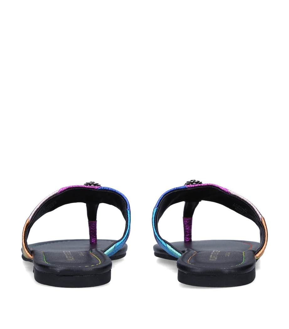 Leather Kensington T-Bar Sandals MULT/OTHER Image 2