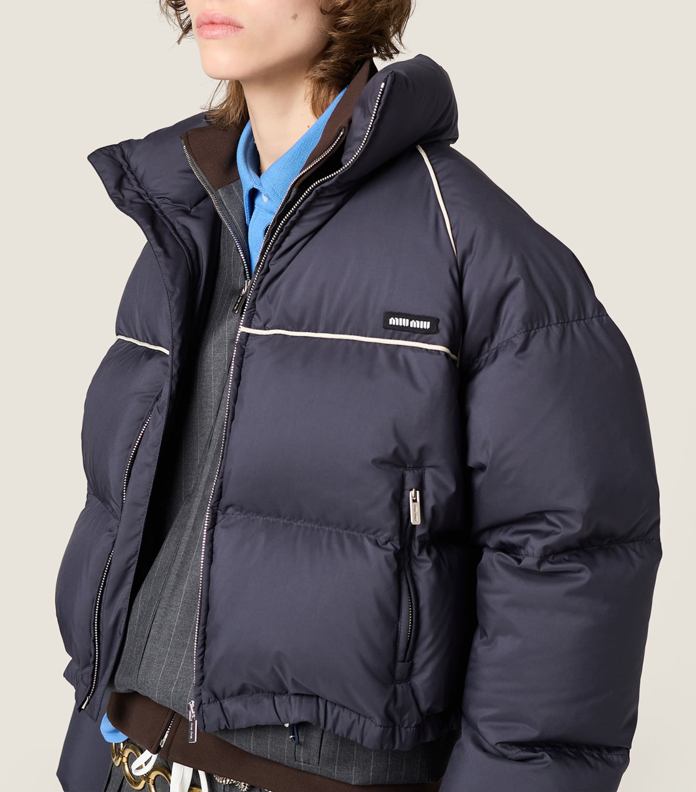 Down Technical Padded Jacket F0008 Image 4