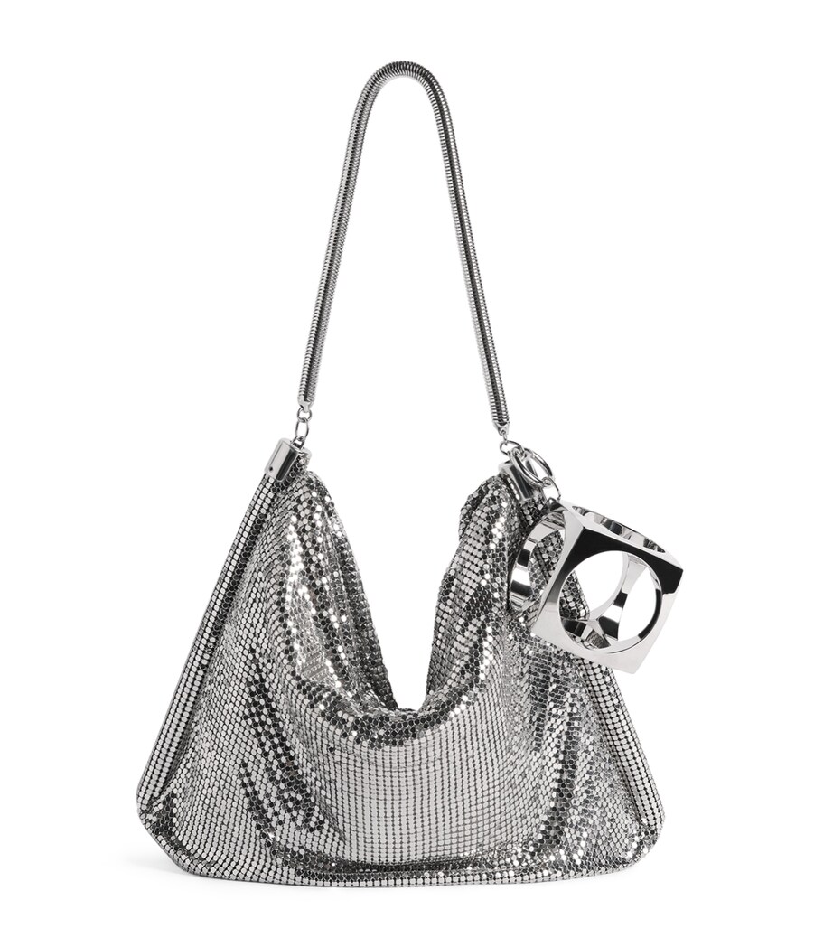 Rabanne Chainmail Shoulder Bag Silver Image 1