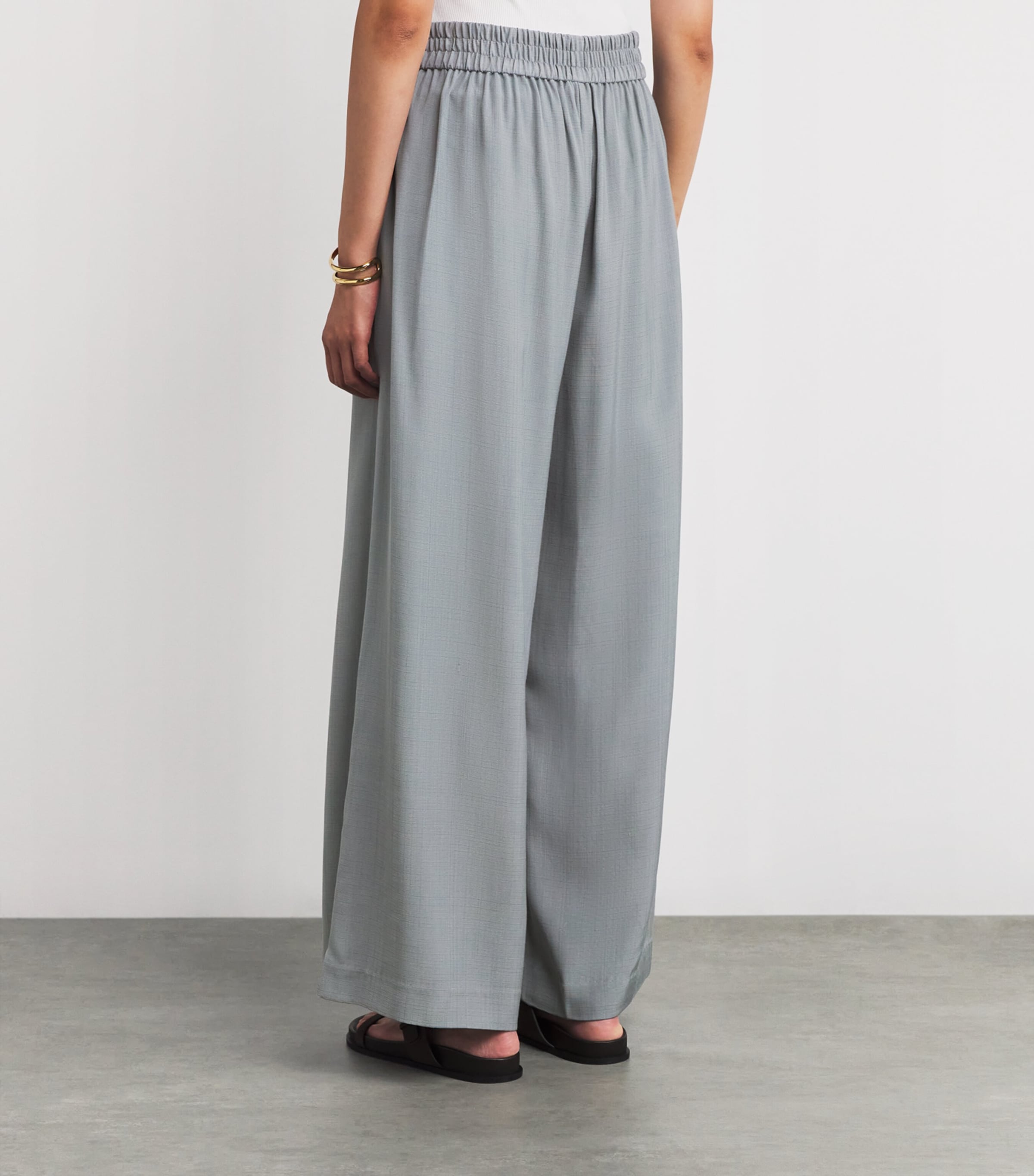 Wide-Leg Everyday Trousers MIST Image 4