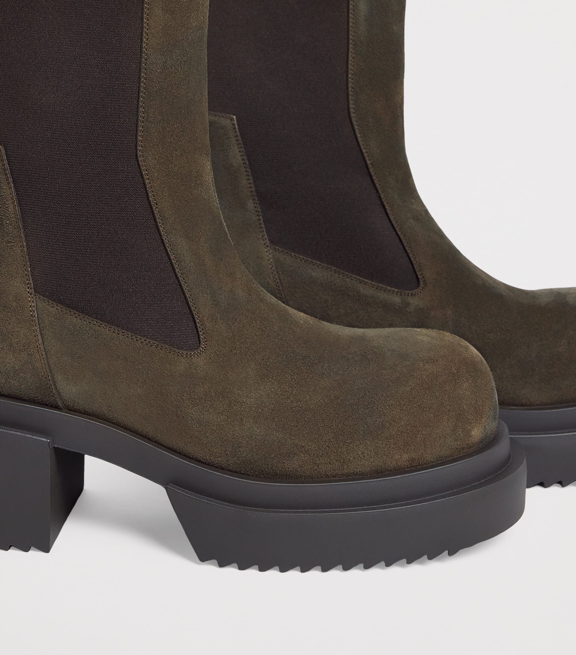 Suede Beatle Bogun Boots INDIGO Image 6