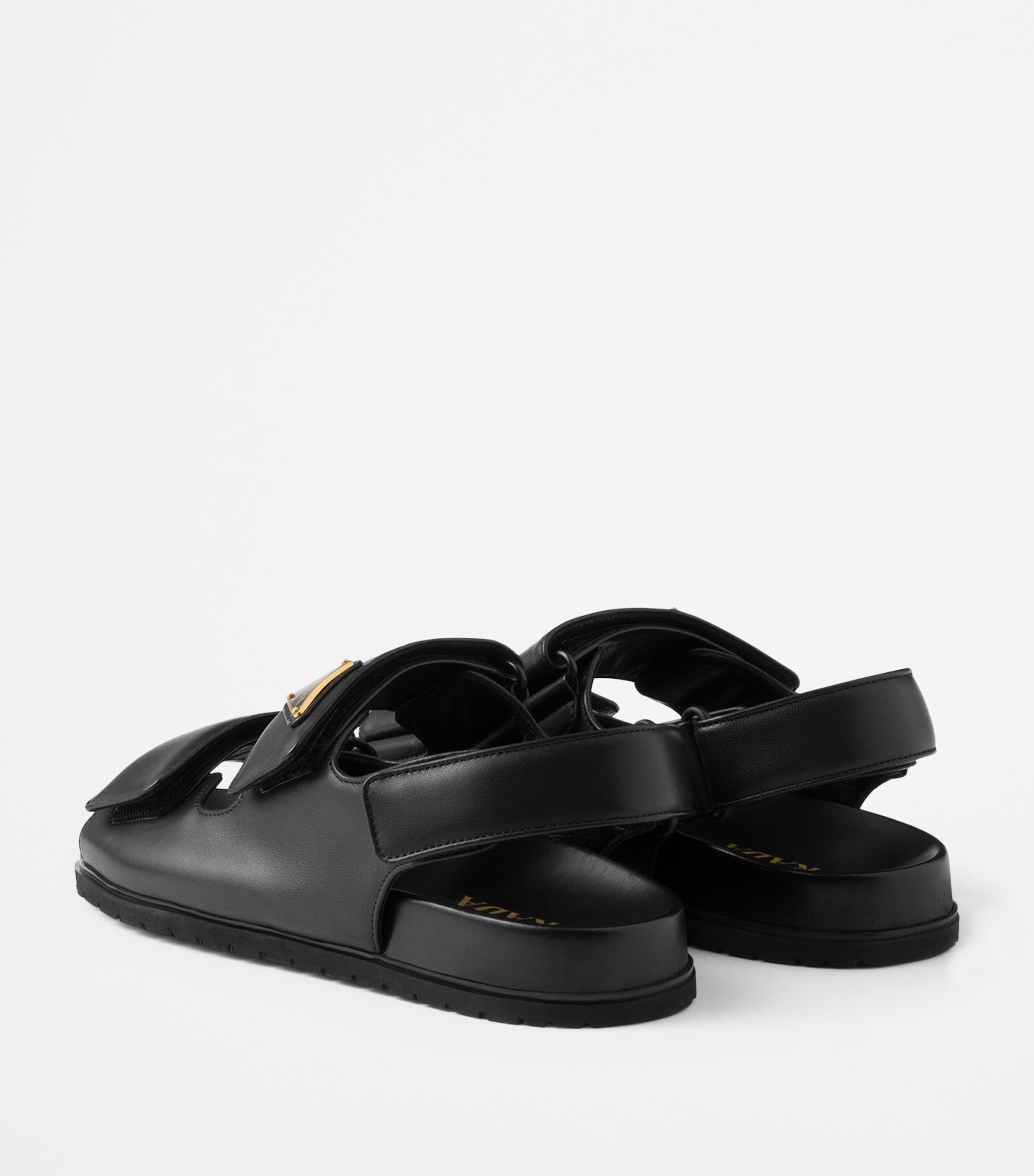Prada Nappa Leather Slingback Sandals Image 4