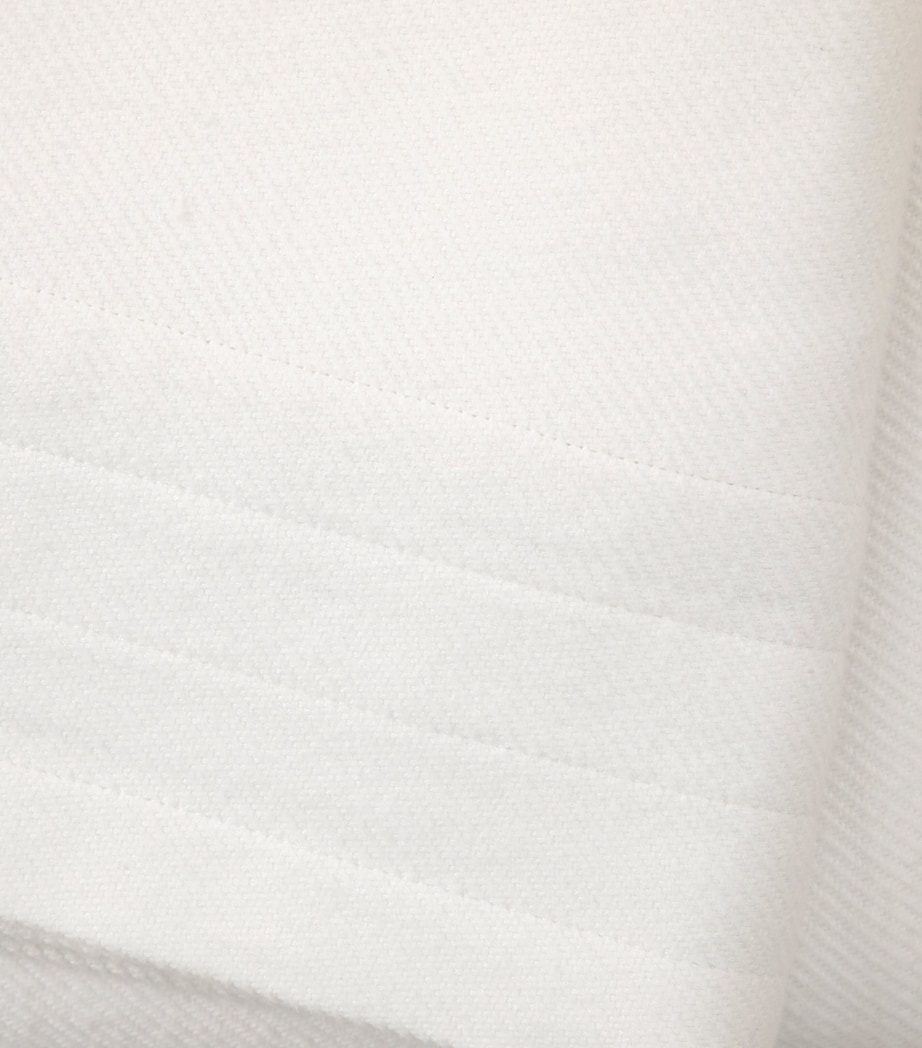 Penthouse White Blanket (275cm x 230cm) WHITE Image 4