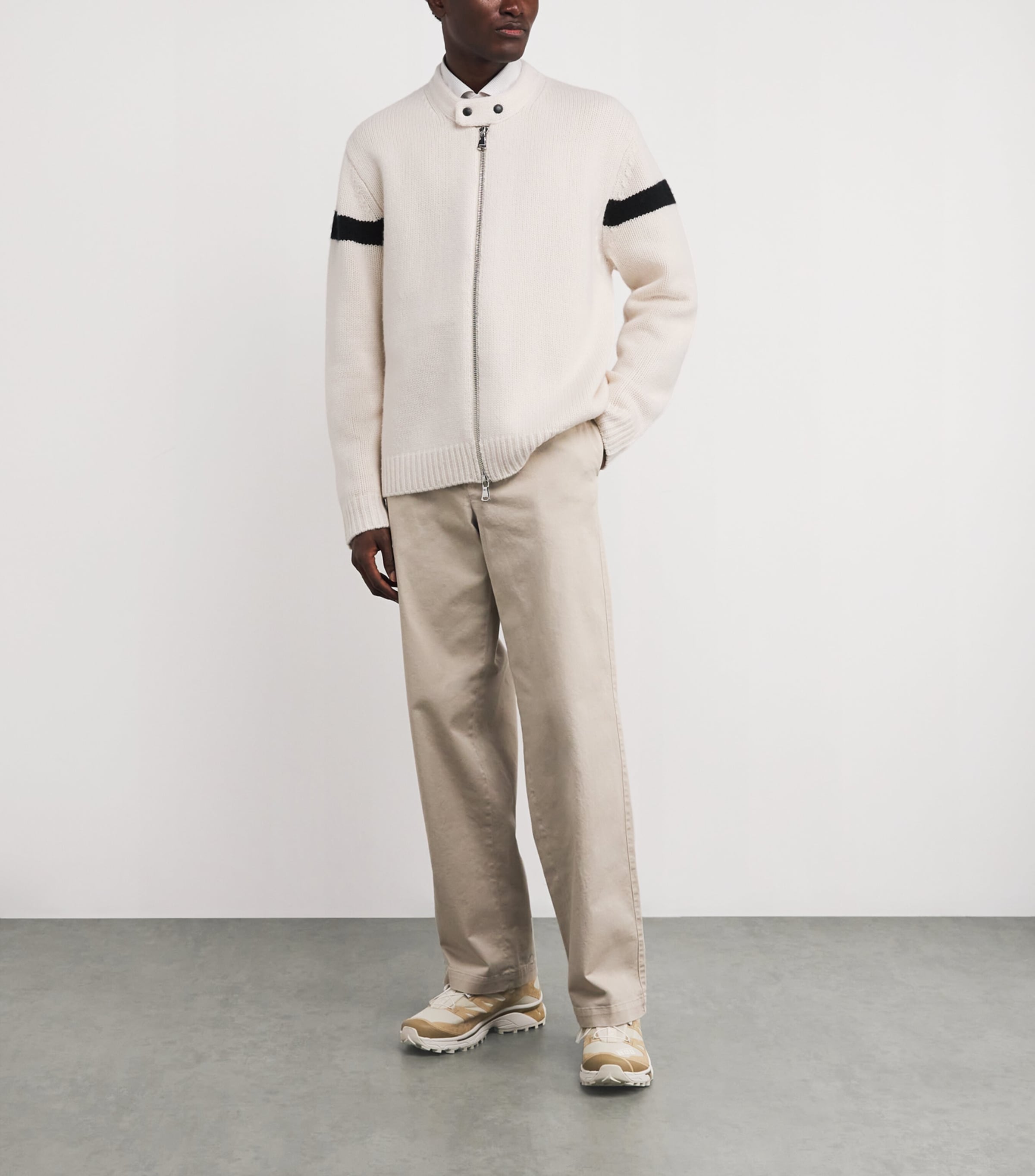 Wool Kessler Biker Jacket MOONBEAMU029 Image 2