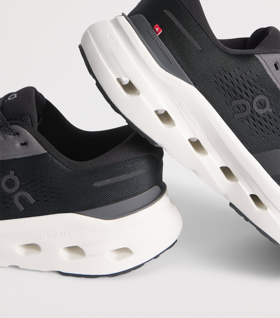 On Mens Cloudrunner 3 Trainers Black | Ivory Image 7