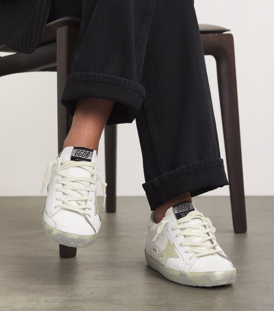 Street Style Silver Golden Goose Superstar Golden Goose Metallic